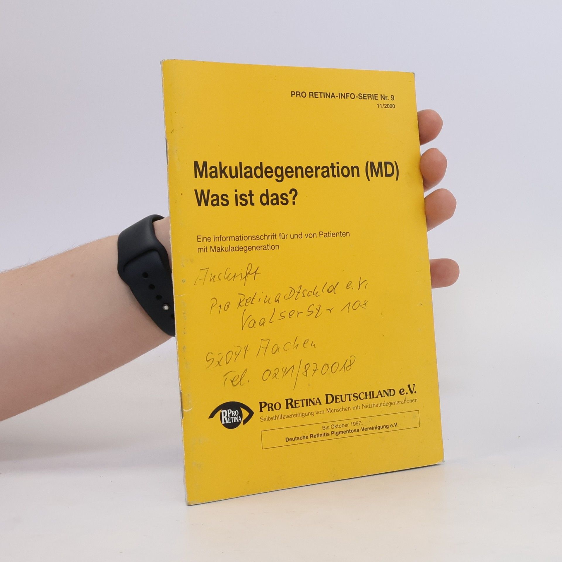 Autorenkollektiv Makuladegeneration. Was ist das?