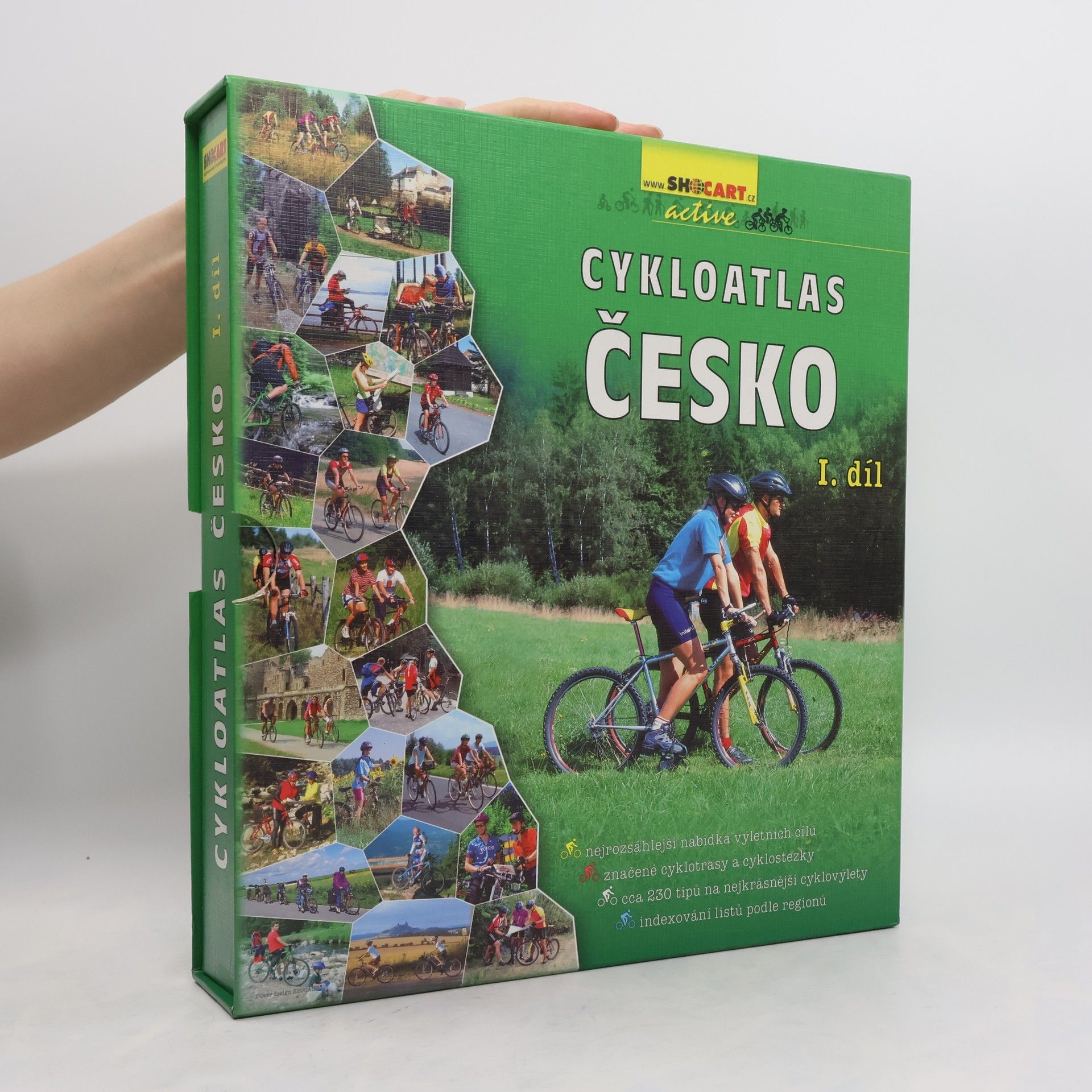 Jiří Šafránek Cykloatlas Česko. 1. díl