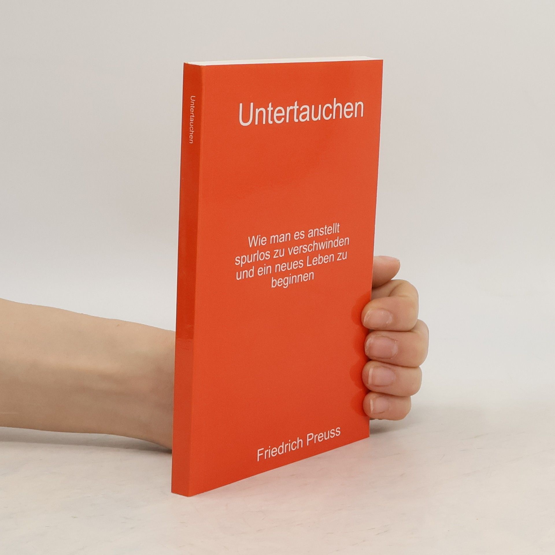 Friedrich Preuss Untertauchen