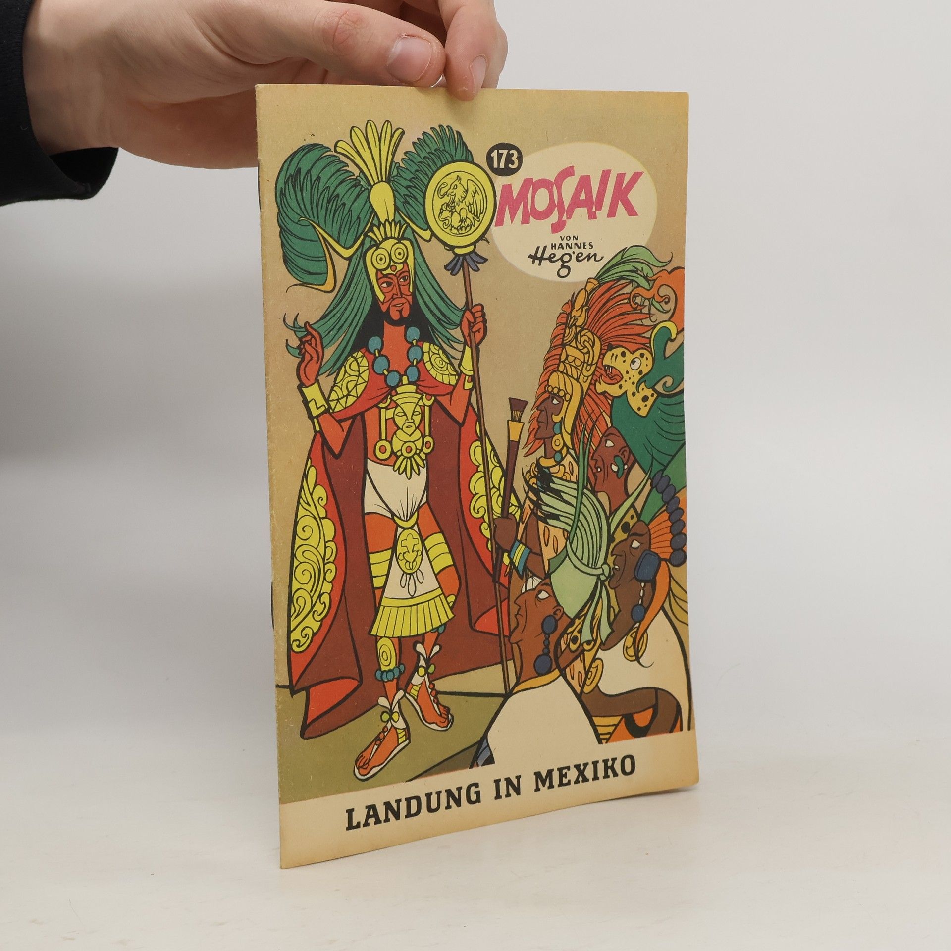 Hannes Hegen Mosaik 173. Landung in Mexiko
