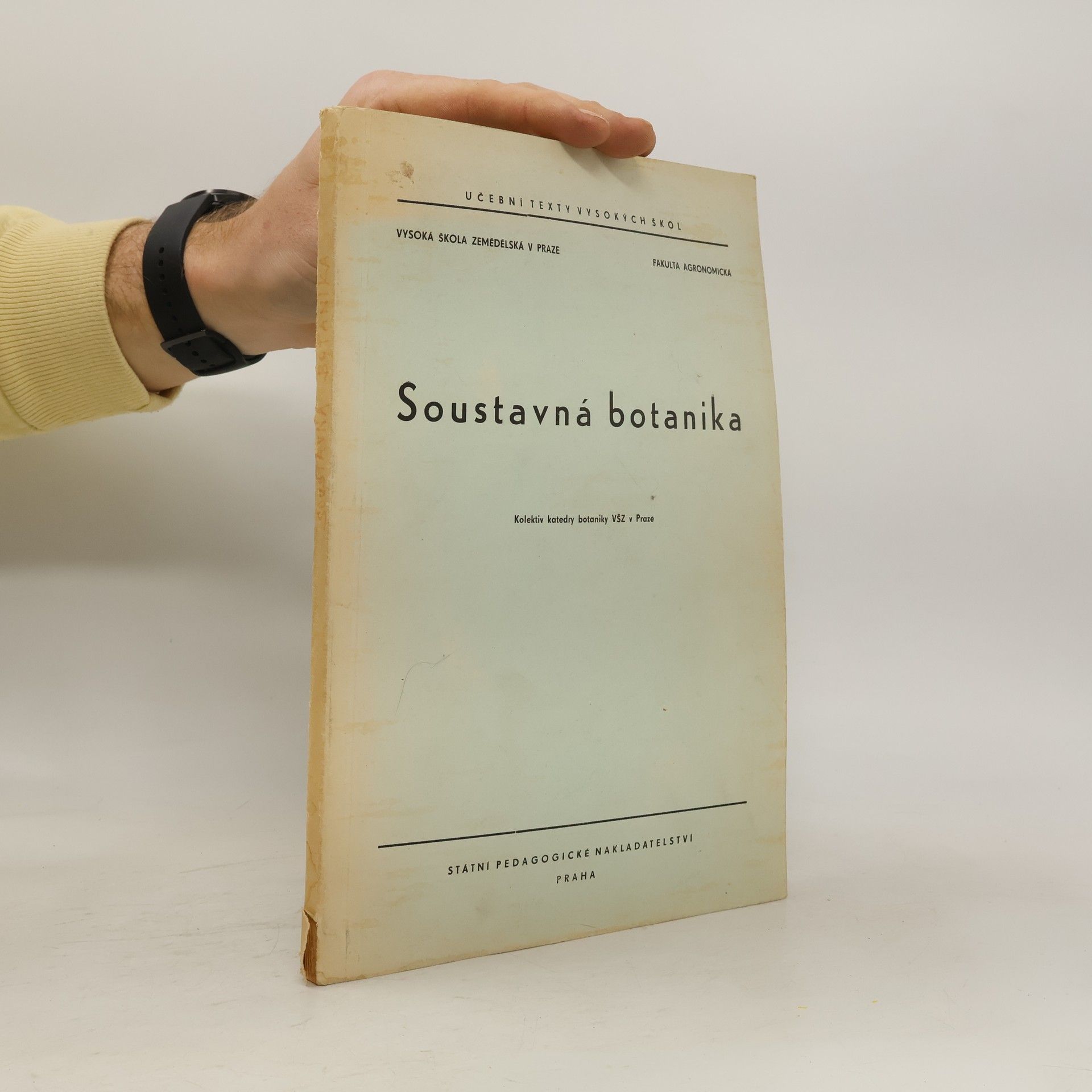 Collectif d'auteurs Soustavná botanika