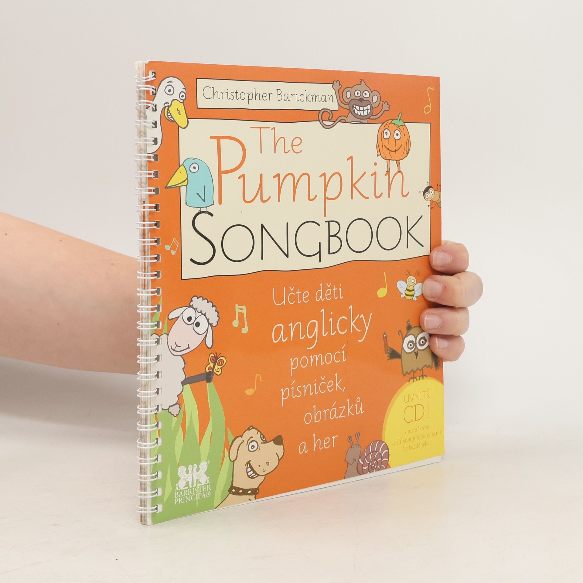 Christopher Barickman The pumpkin songbook : učte děti anglicky pomocí písniček, obrázků a her