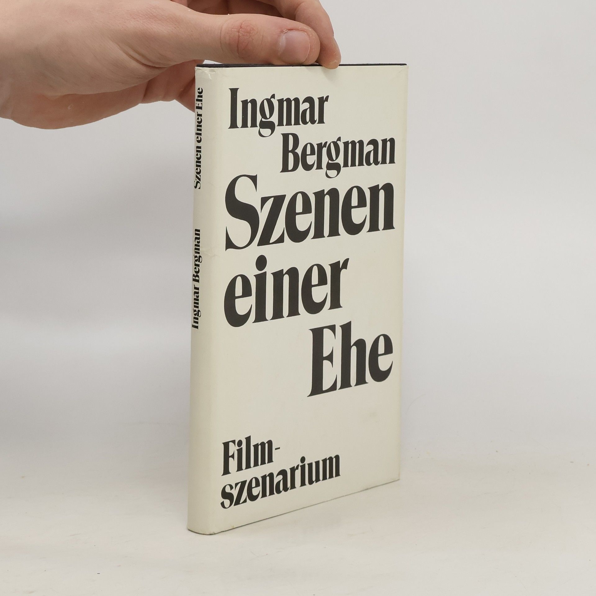 Ingmar Bergman Szenen einer Ehe. Filmszenarium