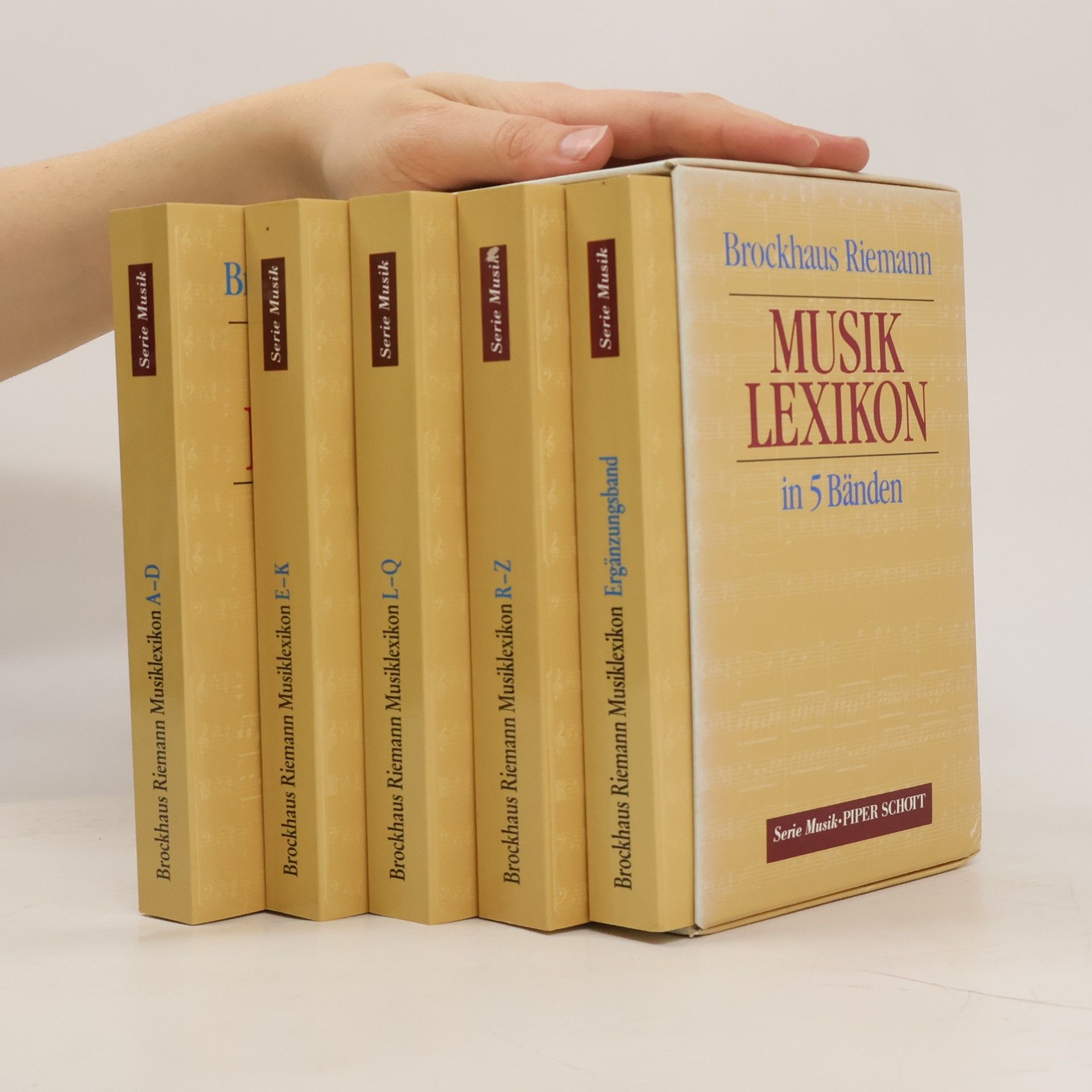Autorenkollektiv Brockhaus Riemann Musiklexikon in 5 Bänden