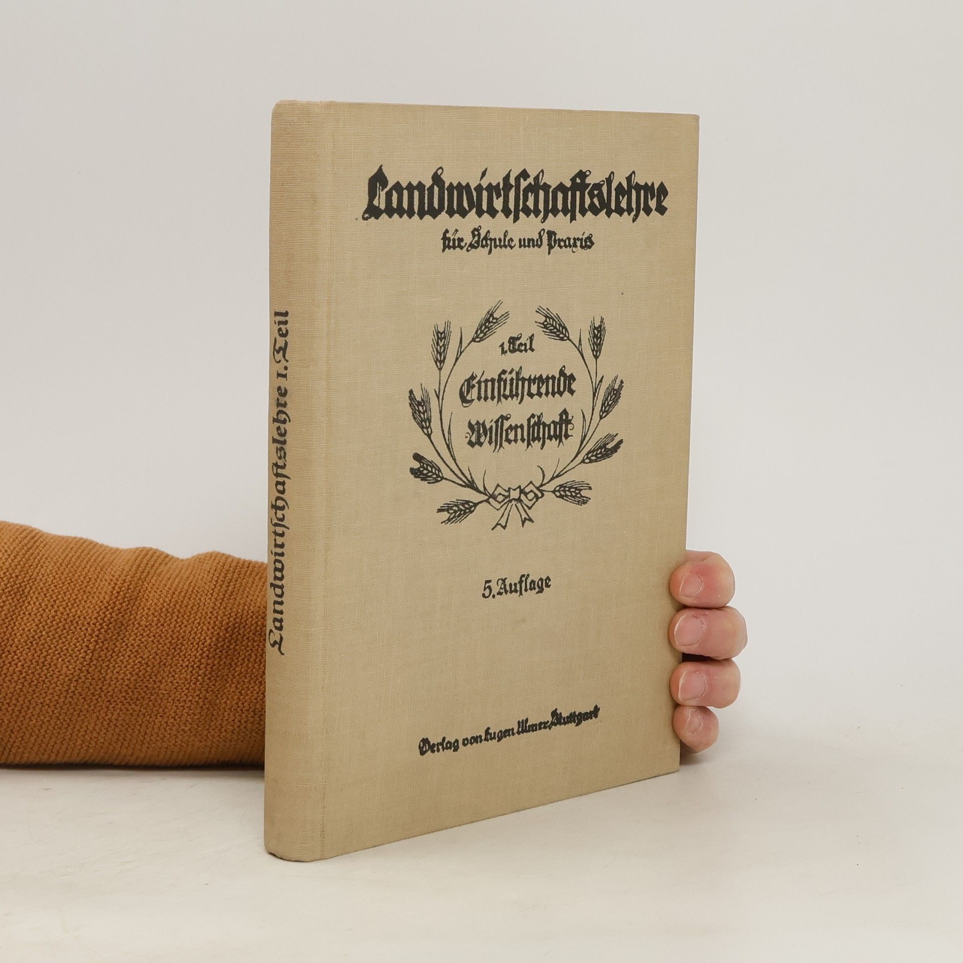 Collectif d'auteurs Landwirtschaftslehre I. Teil