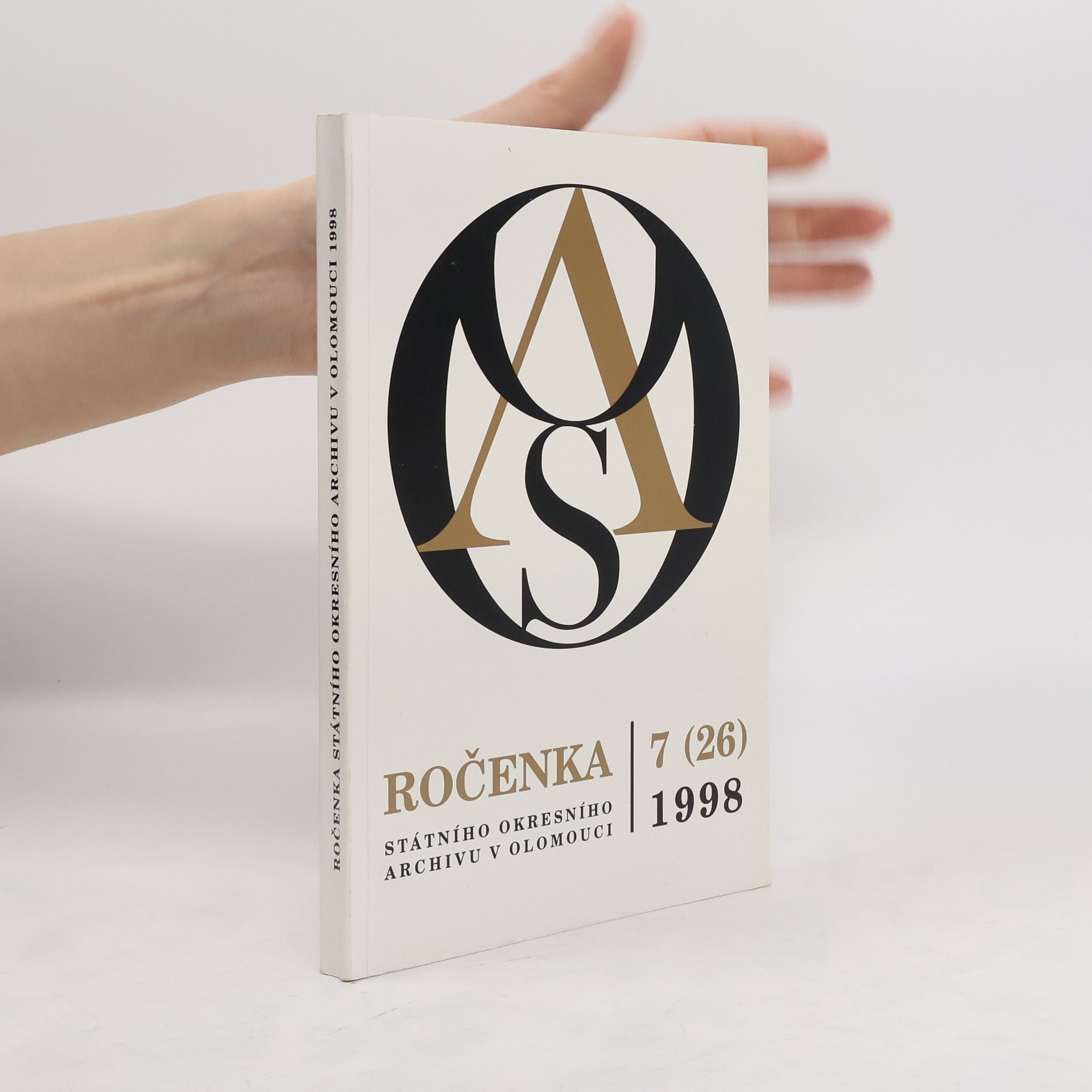 Auteurscollectief Ročenka Státního okresního archivu v Olomouci 7/1998