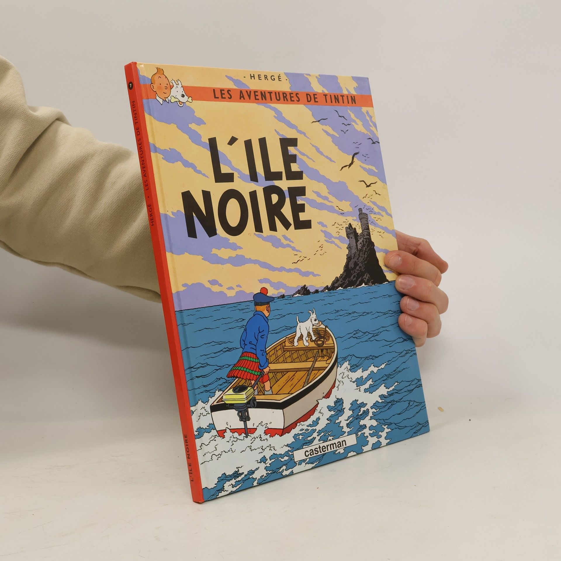 Hergé Les Aventures de Tintin. L'ile noire
