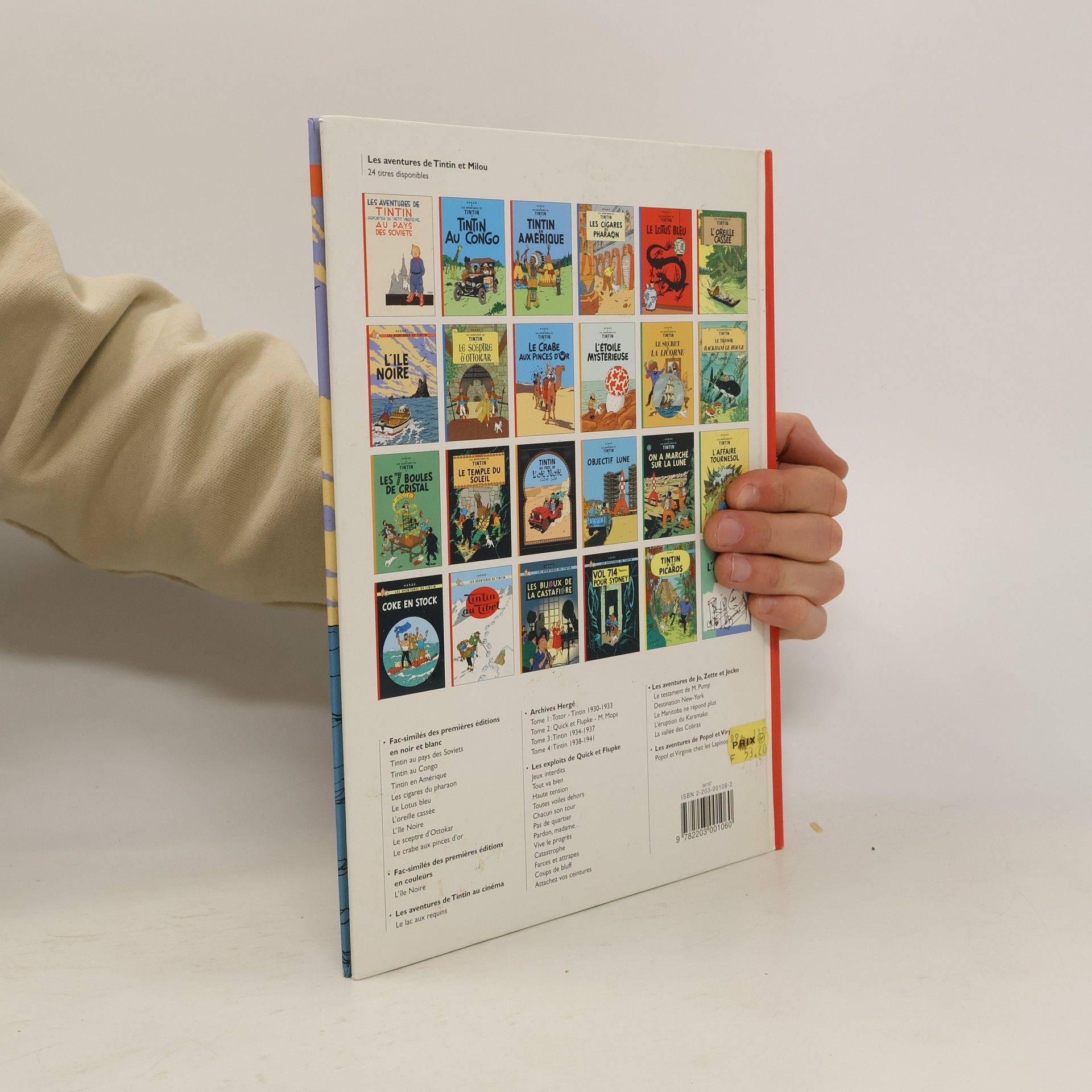 Hergé Les Aventures de Tintin. L'ile noire