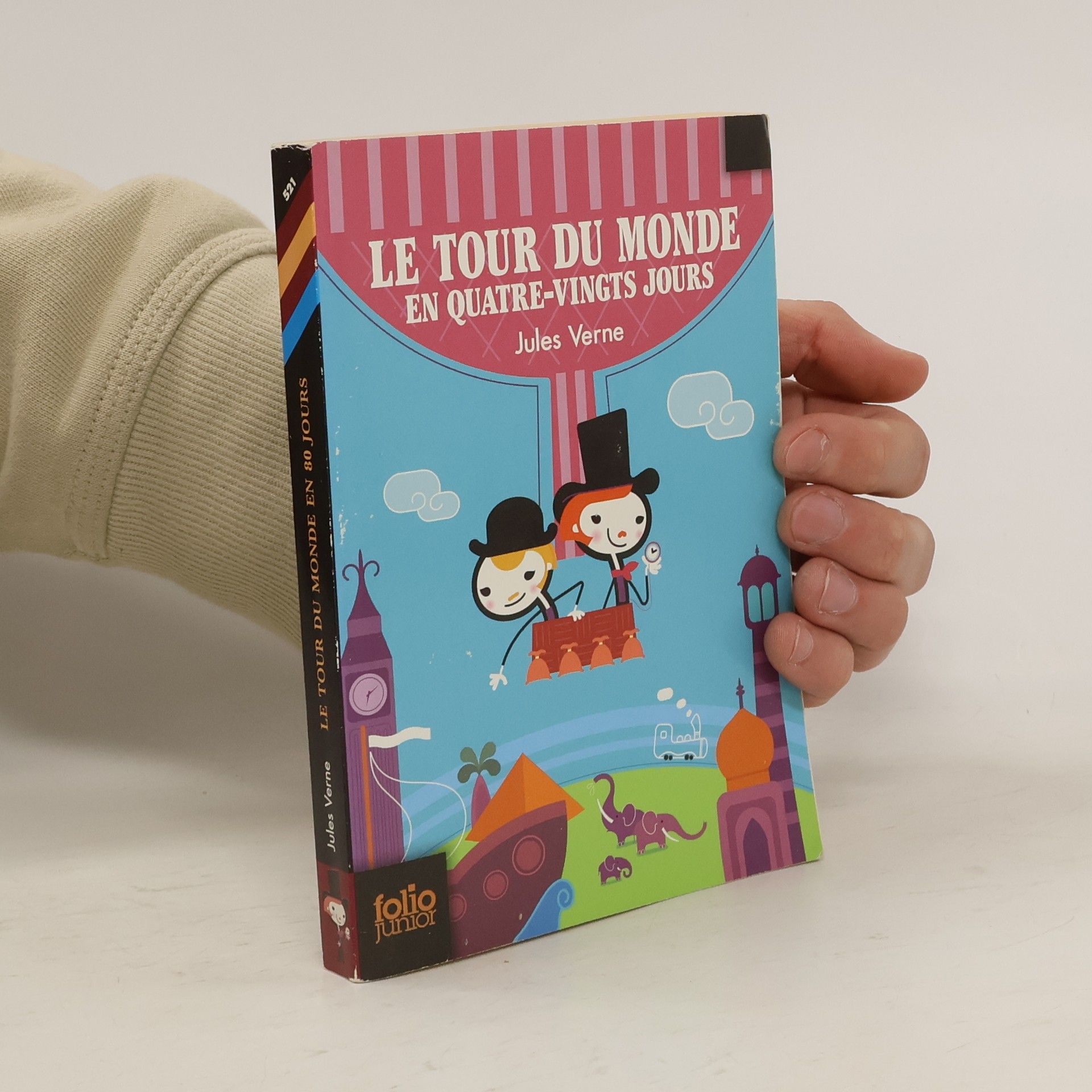 Jules Verne Le tour du monde en quatre-vingts Jours (80 jours)