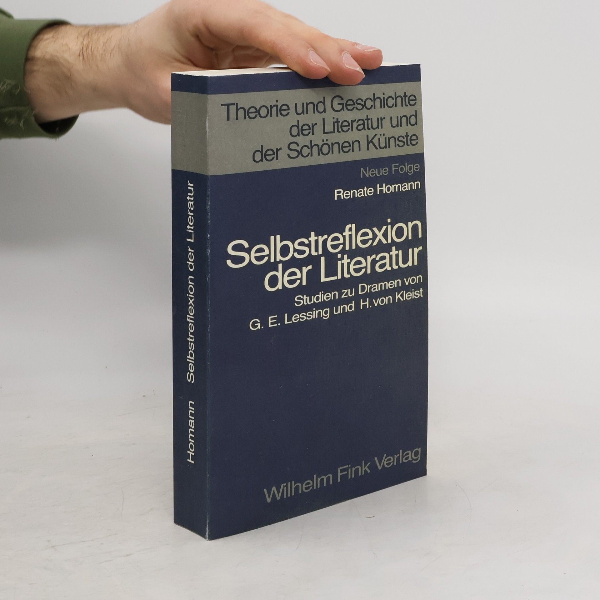 Renate Homann Selbstreflexion der Literatur