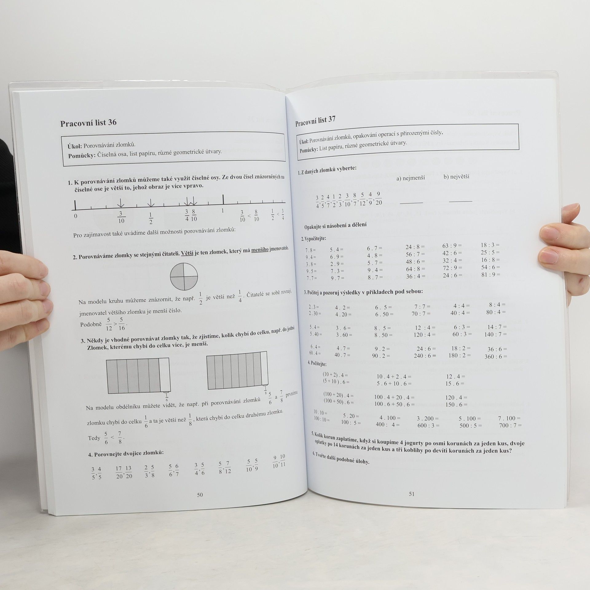 Růžena Blažková Matematická cvičení pro dyskalkuliky 2