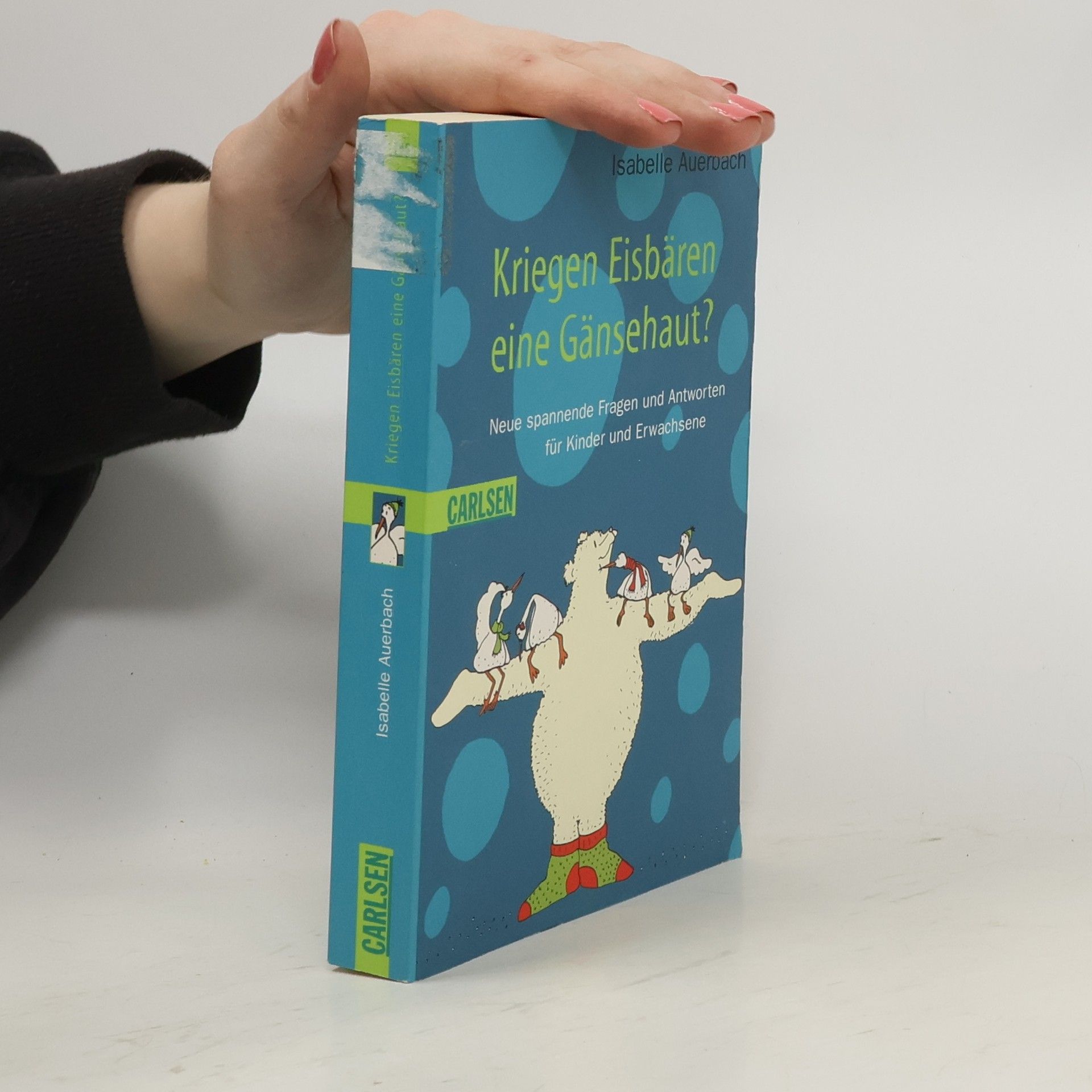 Isabelle Auerbach Kriegen Eisbären eine Gänsehaut?