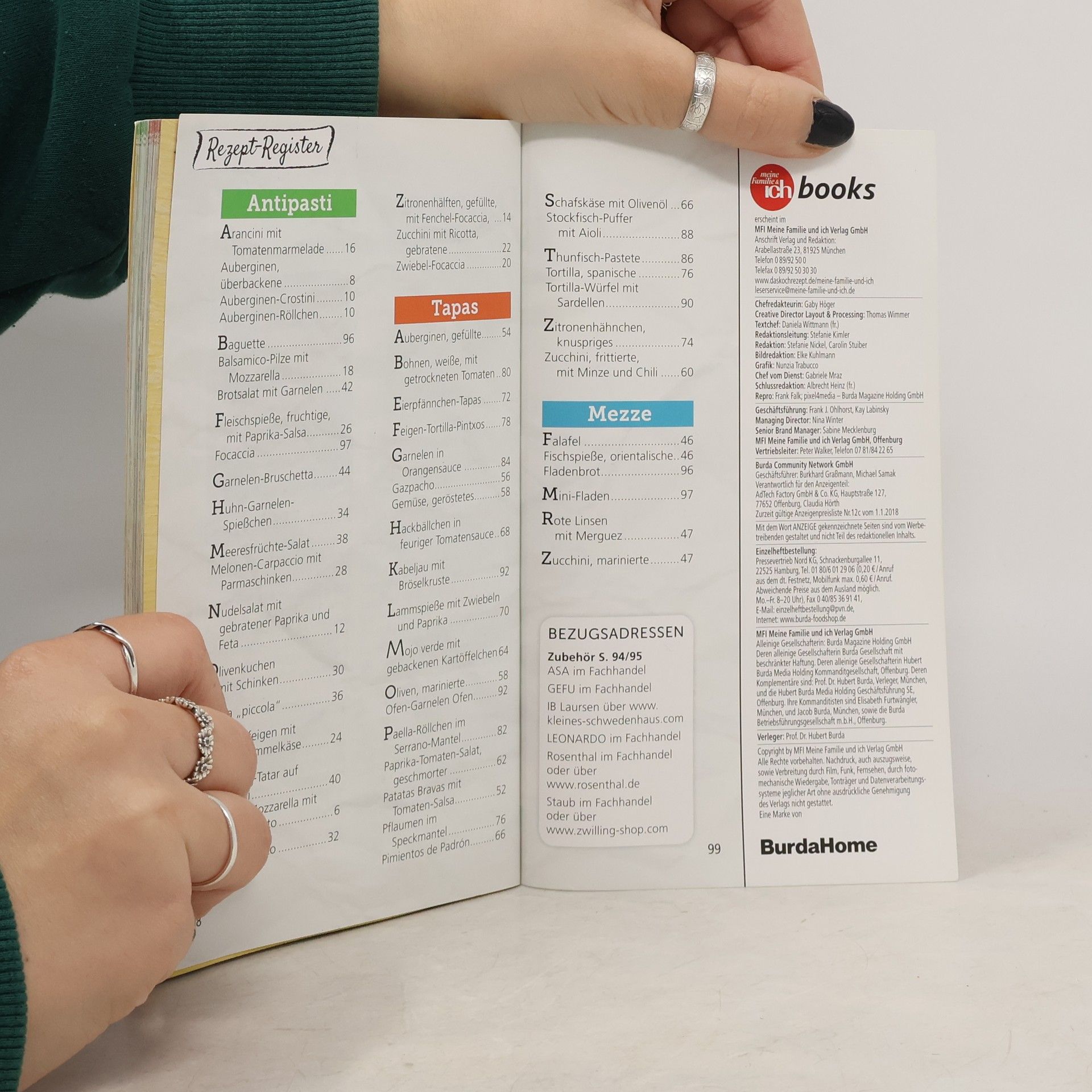 Autorenkollektiv Antipasti & Tapas