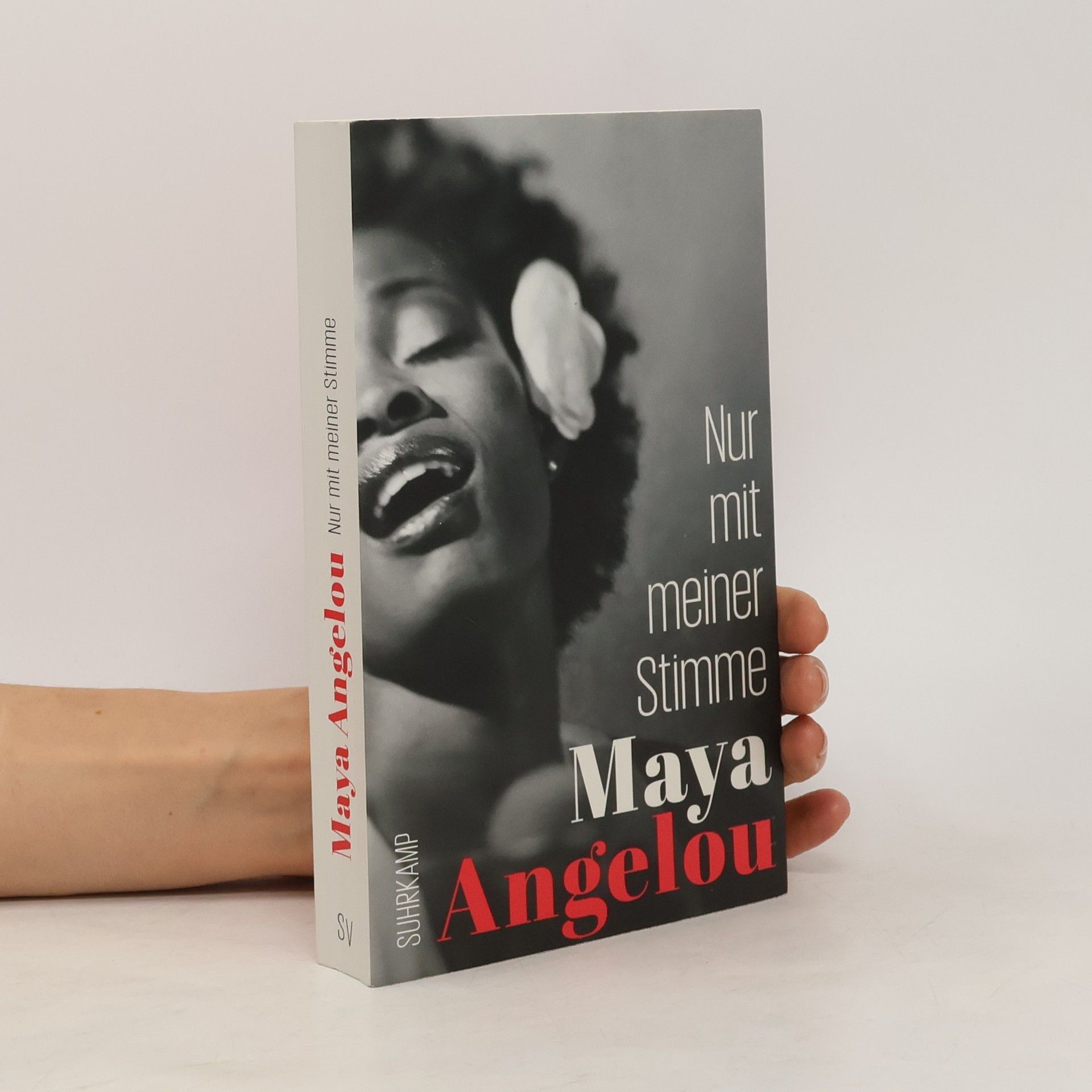 Maya Angelou Nur mit meiner Stimme