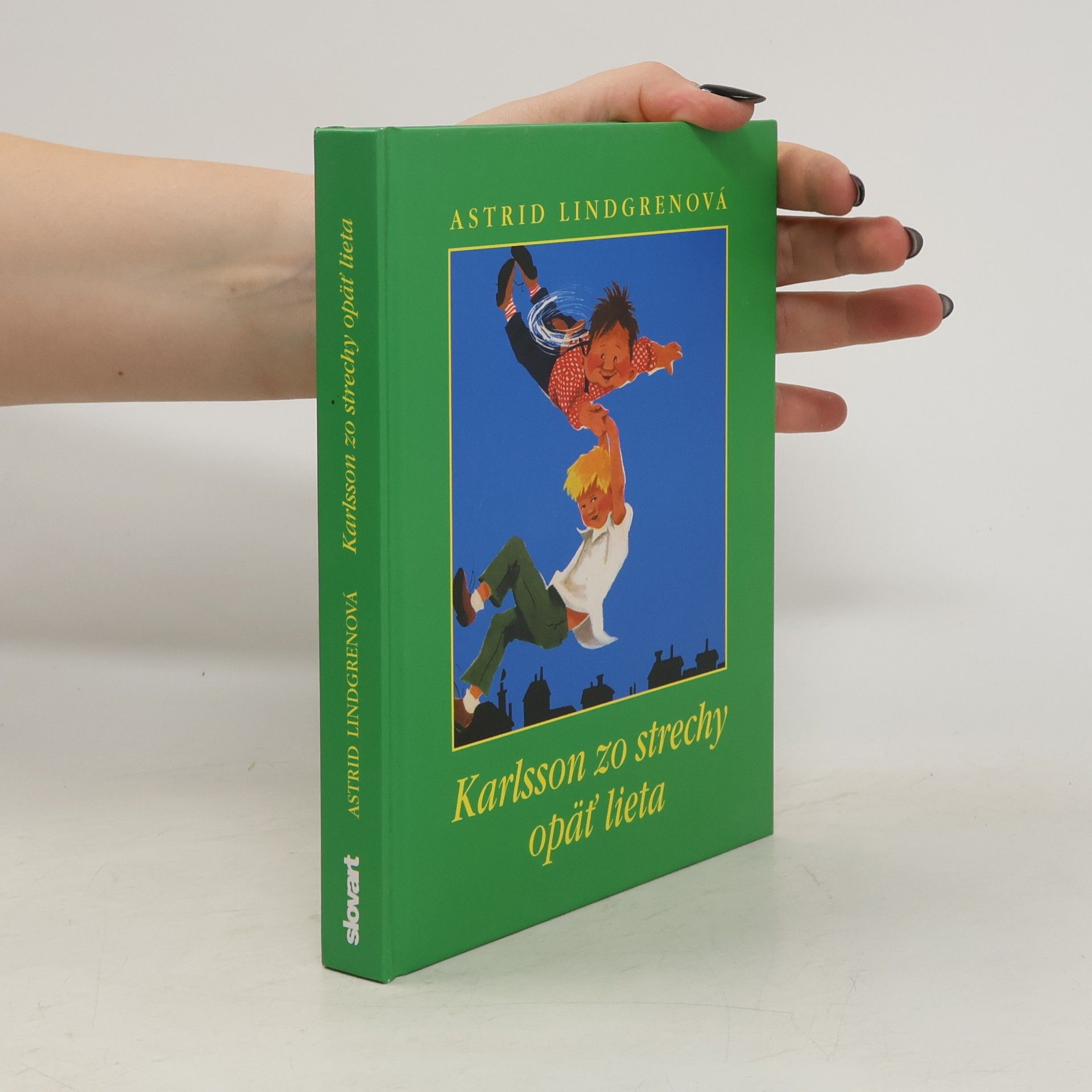 Astrid Lindgren Karlsson zo strechy opäť lieta