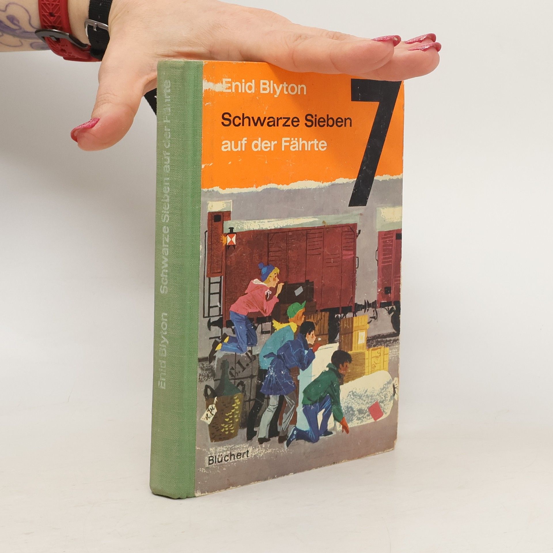 Enid Blyton Schwarze Sieben auf der Fährte