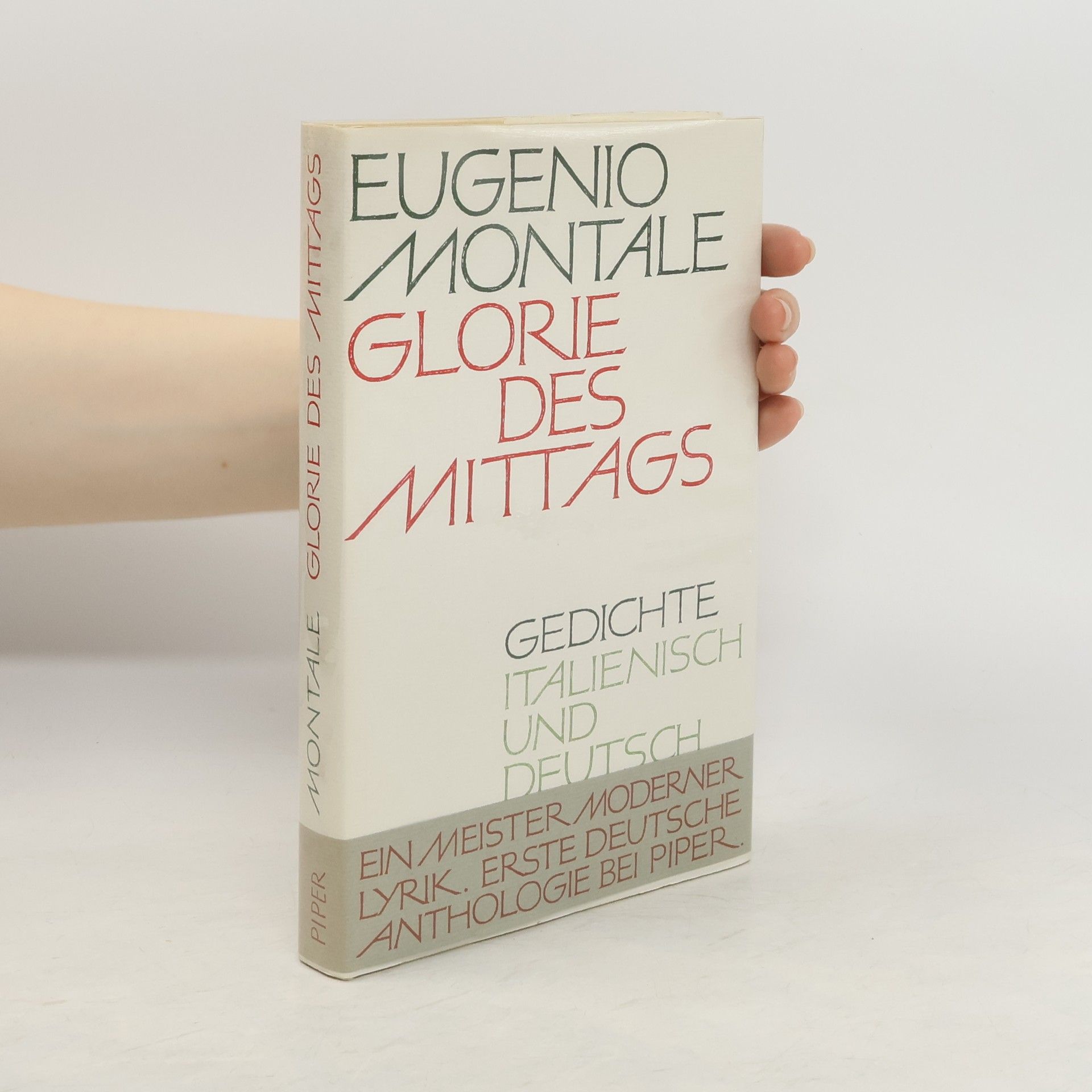Eugenio Montale Glorie des Mittags