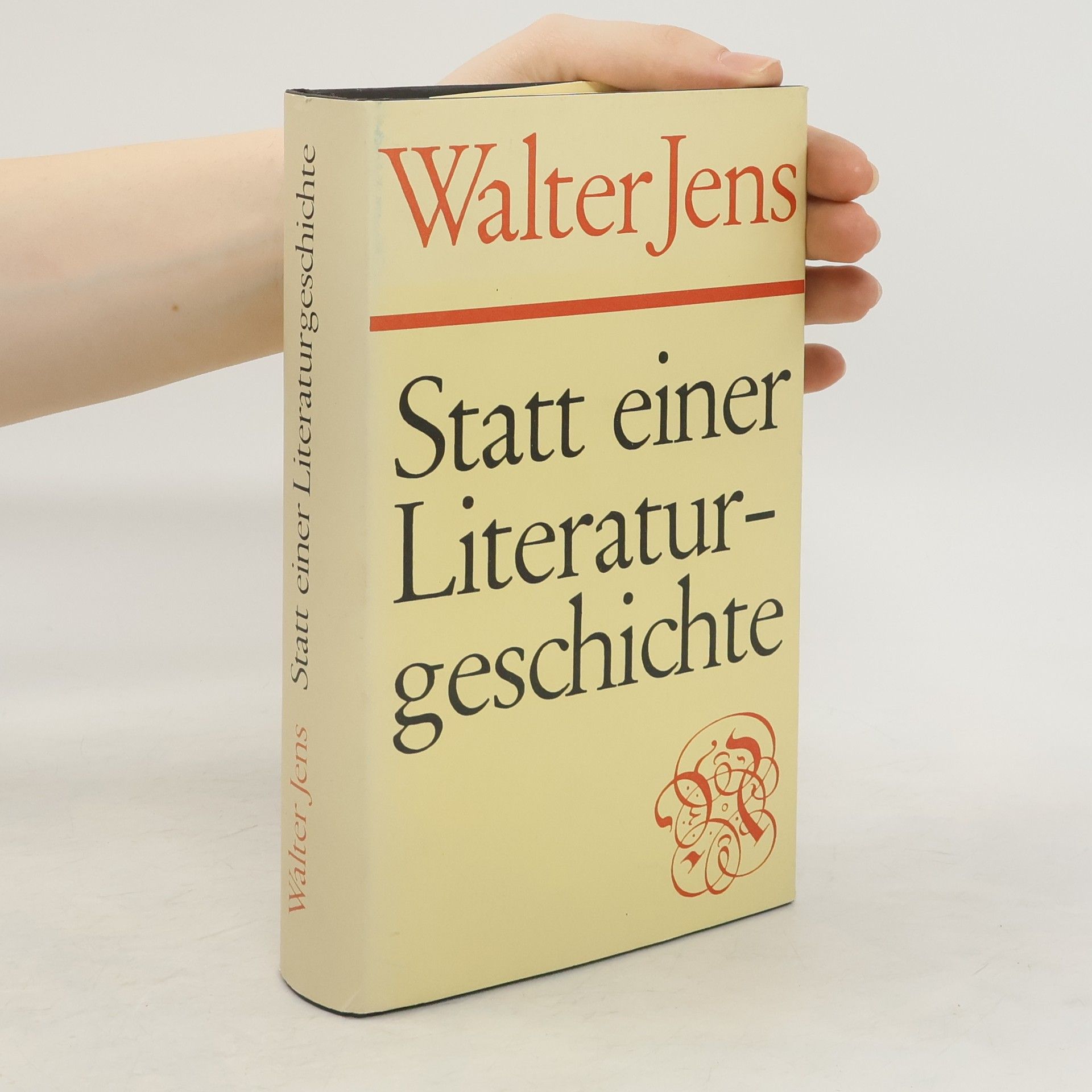Walter Jens Statt einer Literaturgeschichte