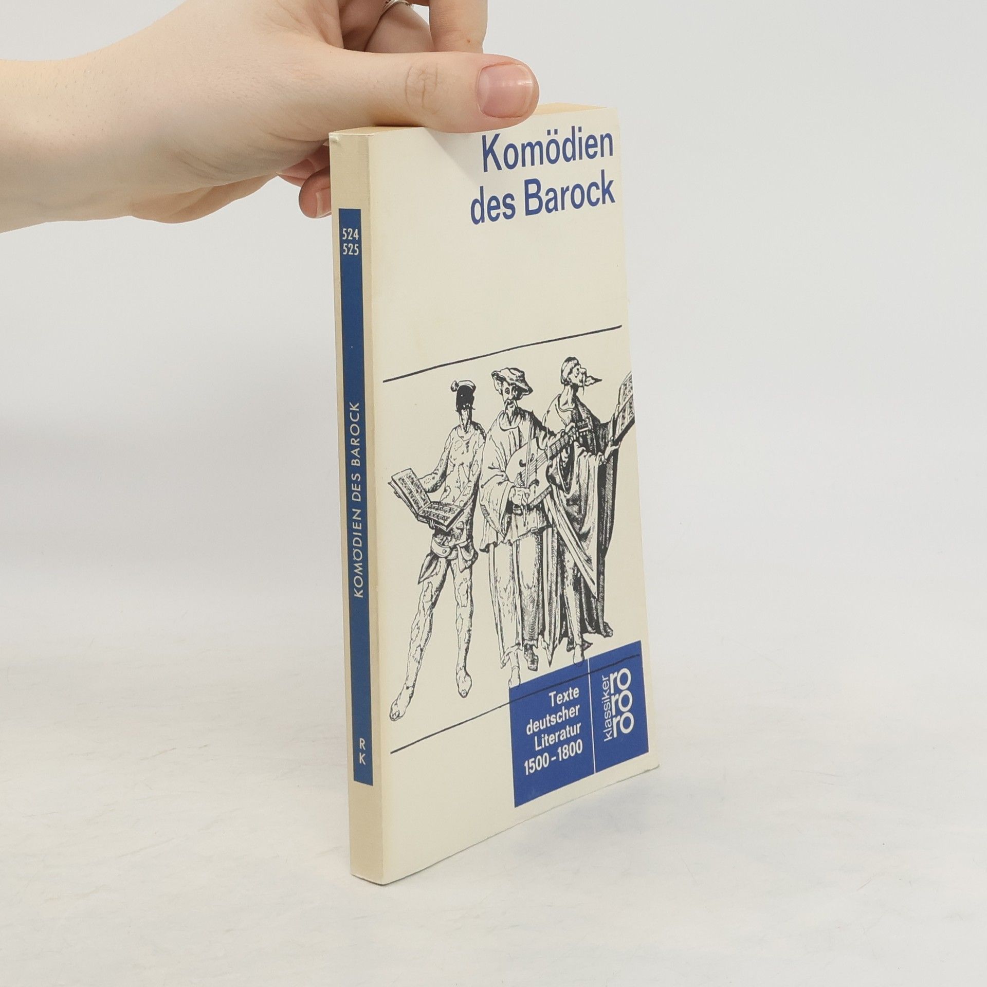 Uwe-Karsten Ketelsen Komödien des Barock