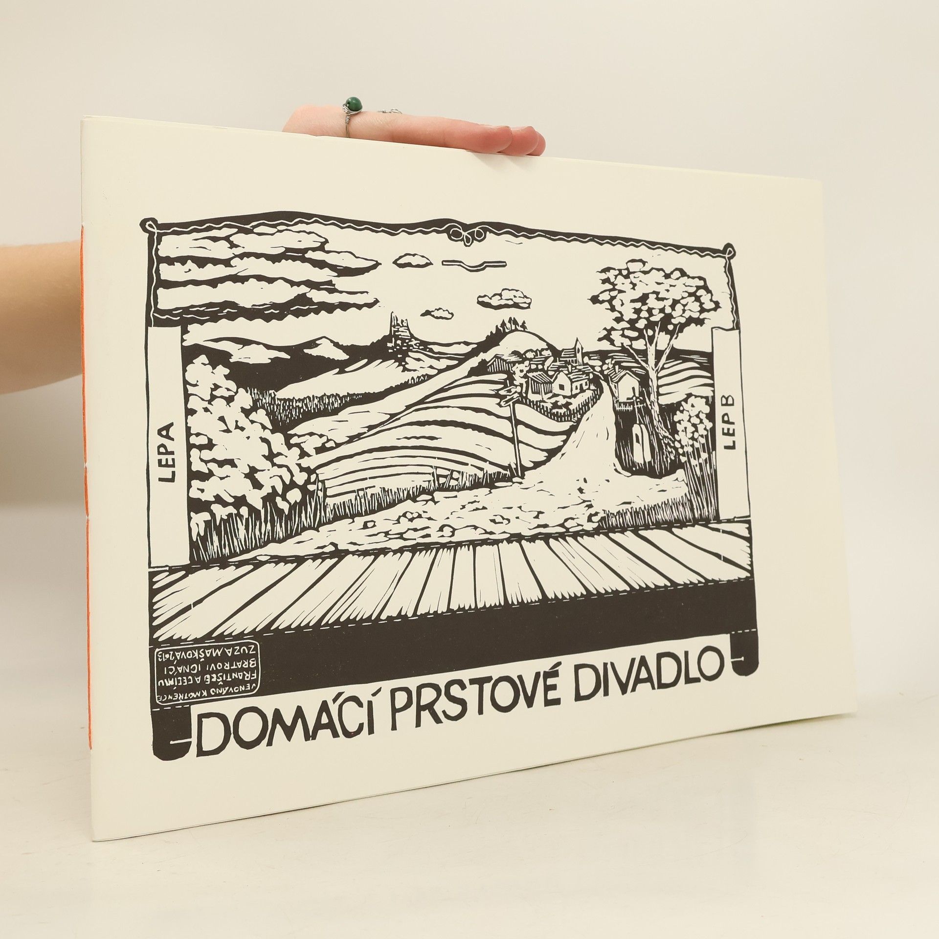 Zuzana HustMaš Domácí prstové divadlo