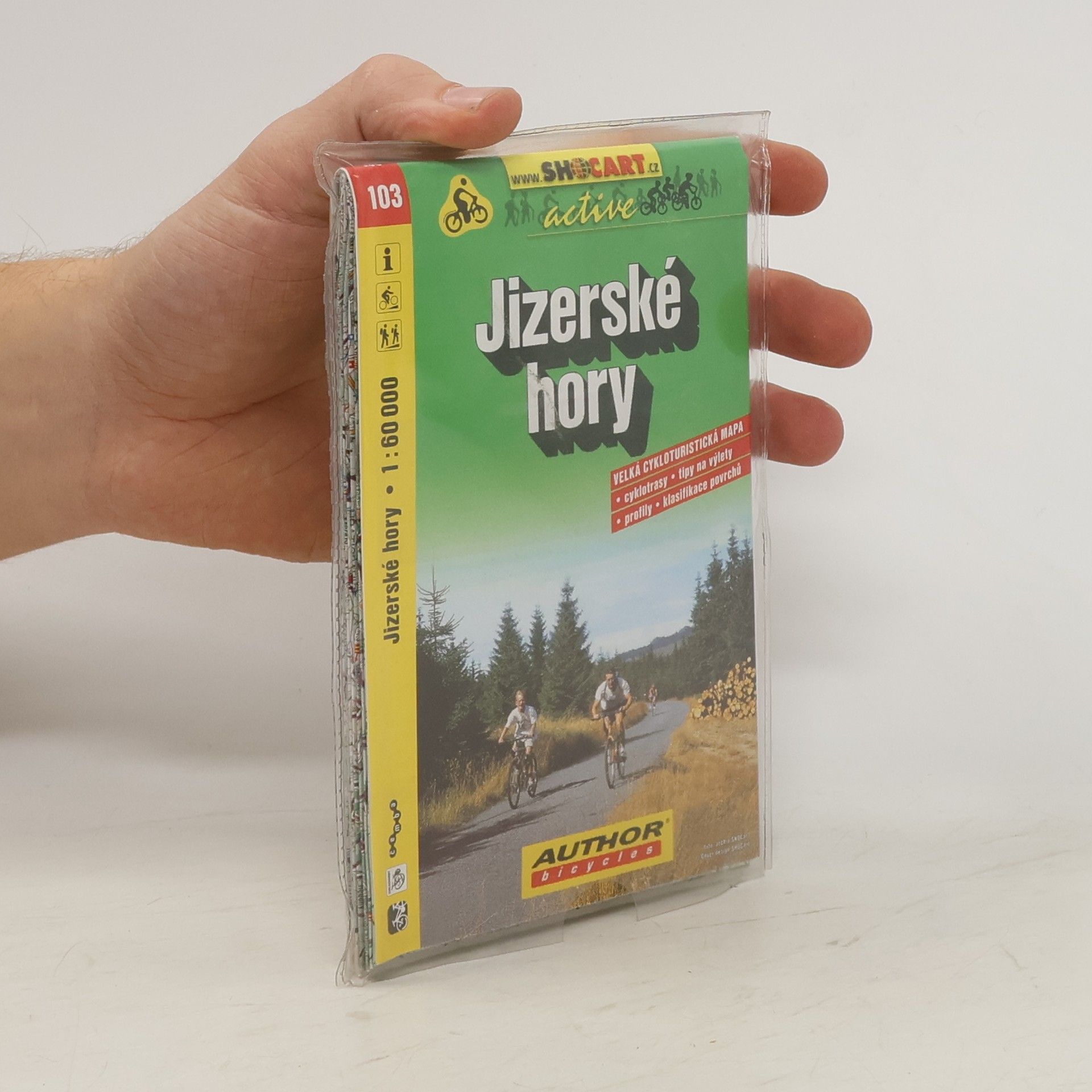 GeoClub Jizerské hory 103. 1:60T - cyklomapa