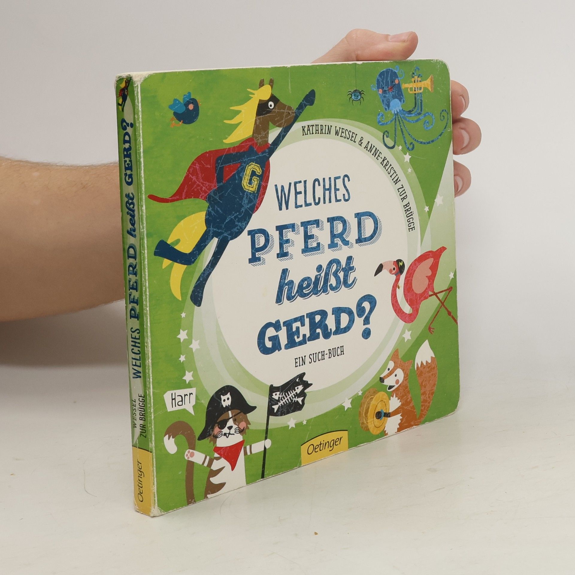 Kathrin Wessel Welches Pferd heißt Gerd?