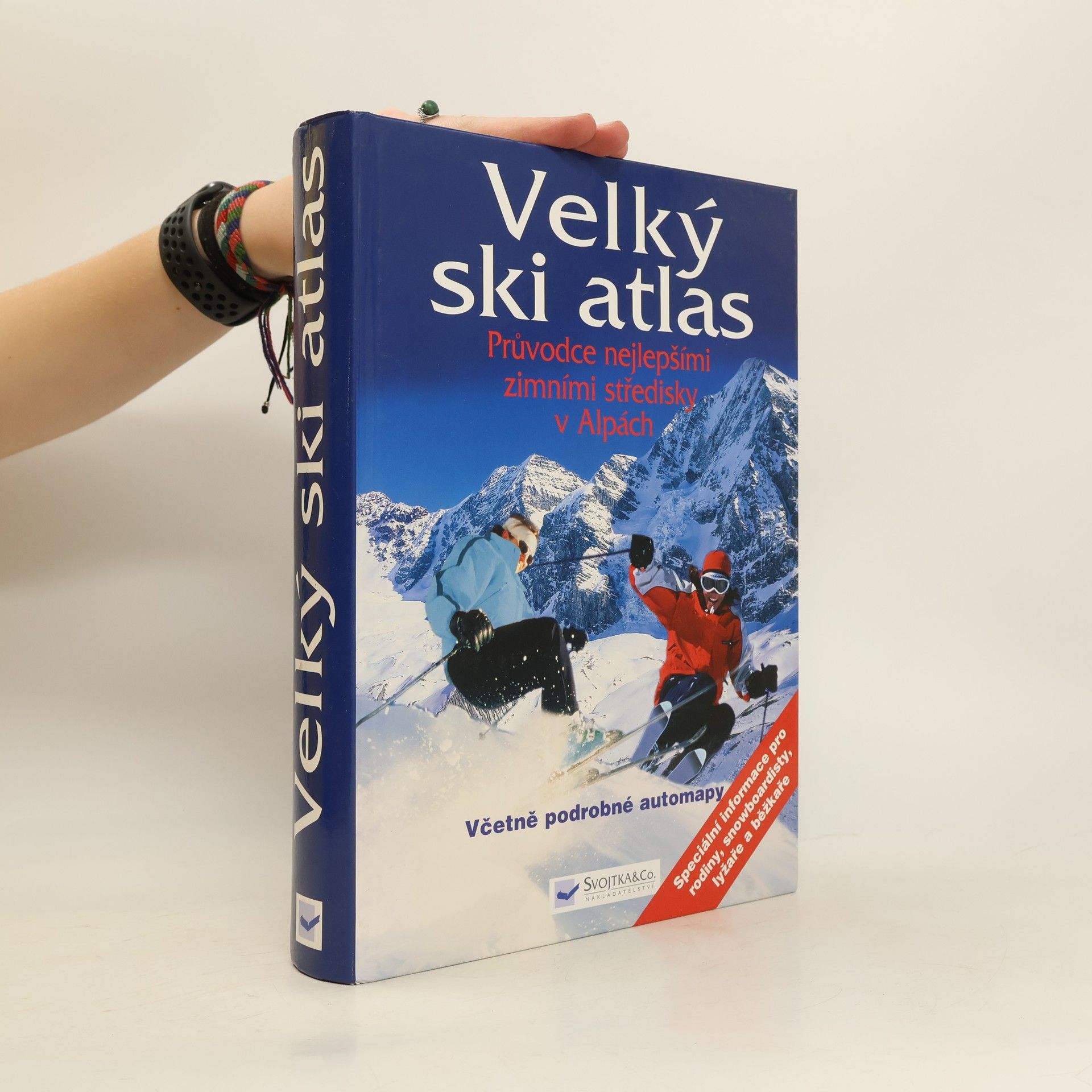 Autorenkollektiv Velký ski atlas. Průvodce nejlepšími zimními středisky v Alpách