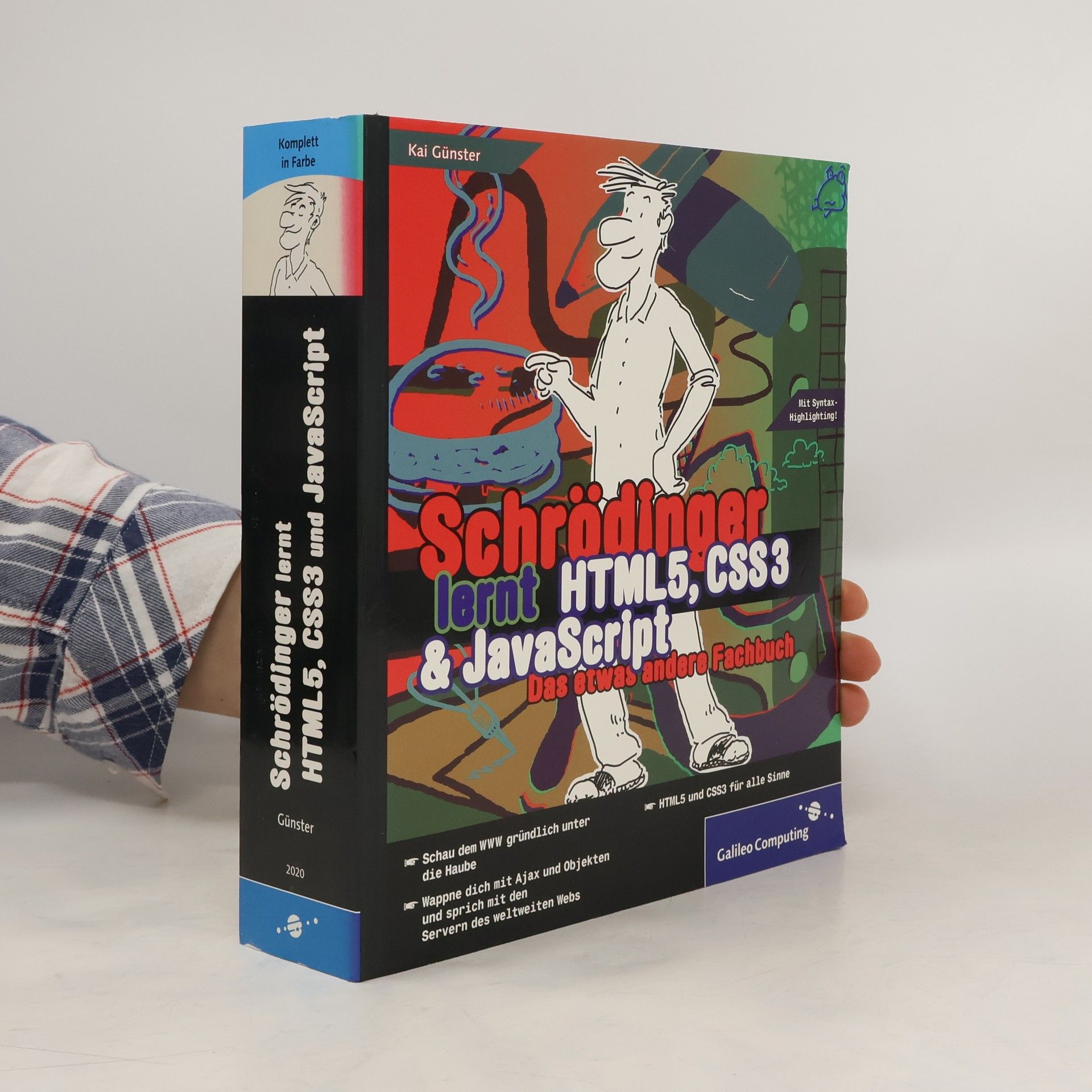Kai Günster Schrödinger lernt HTML5, CSS3 und JavaScript
