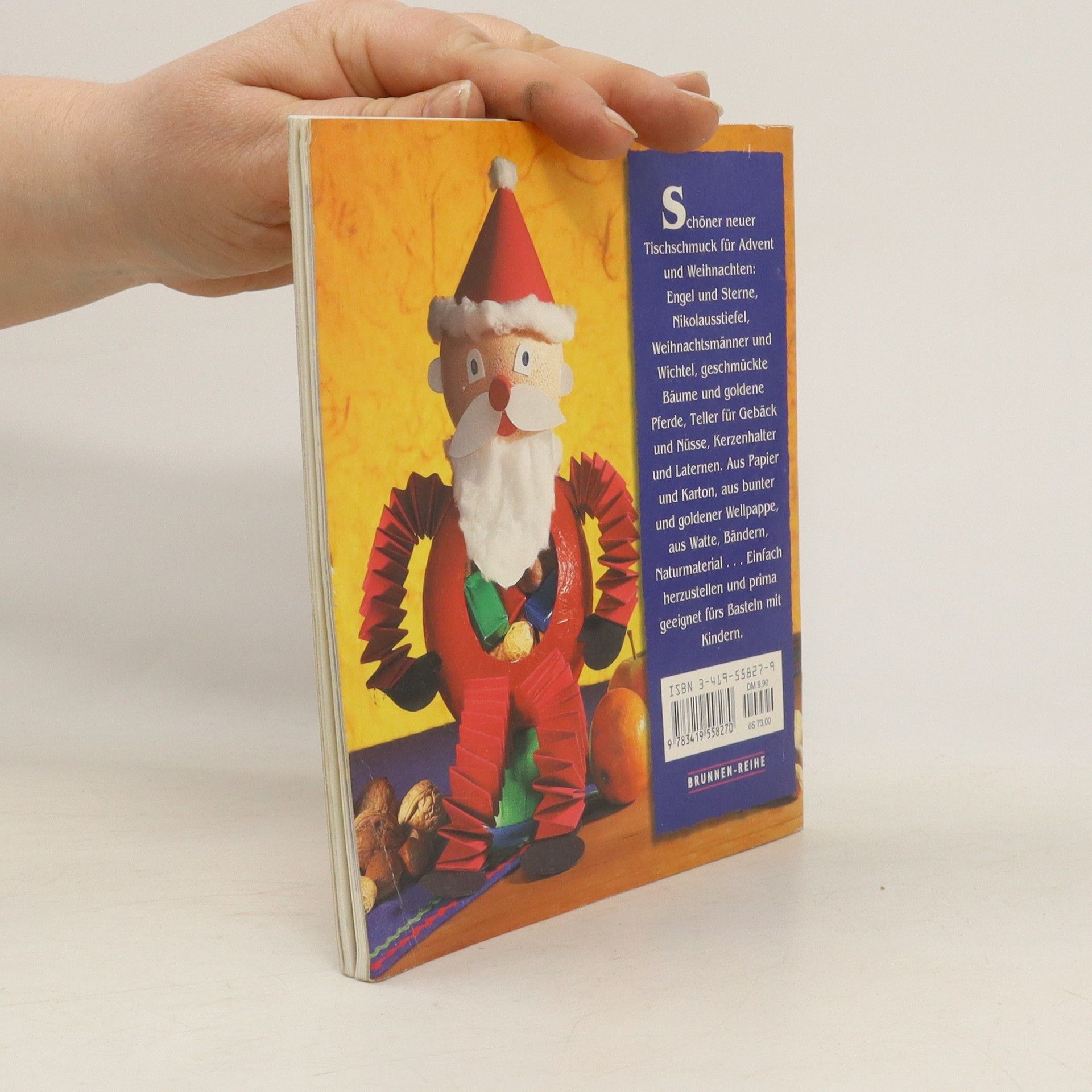 Wir basteln für den Weihnachtstisch