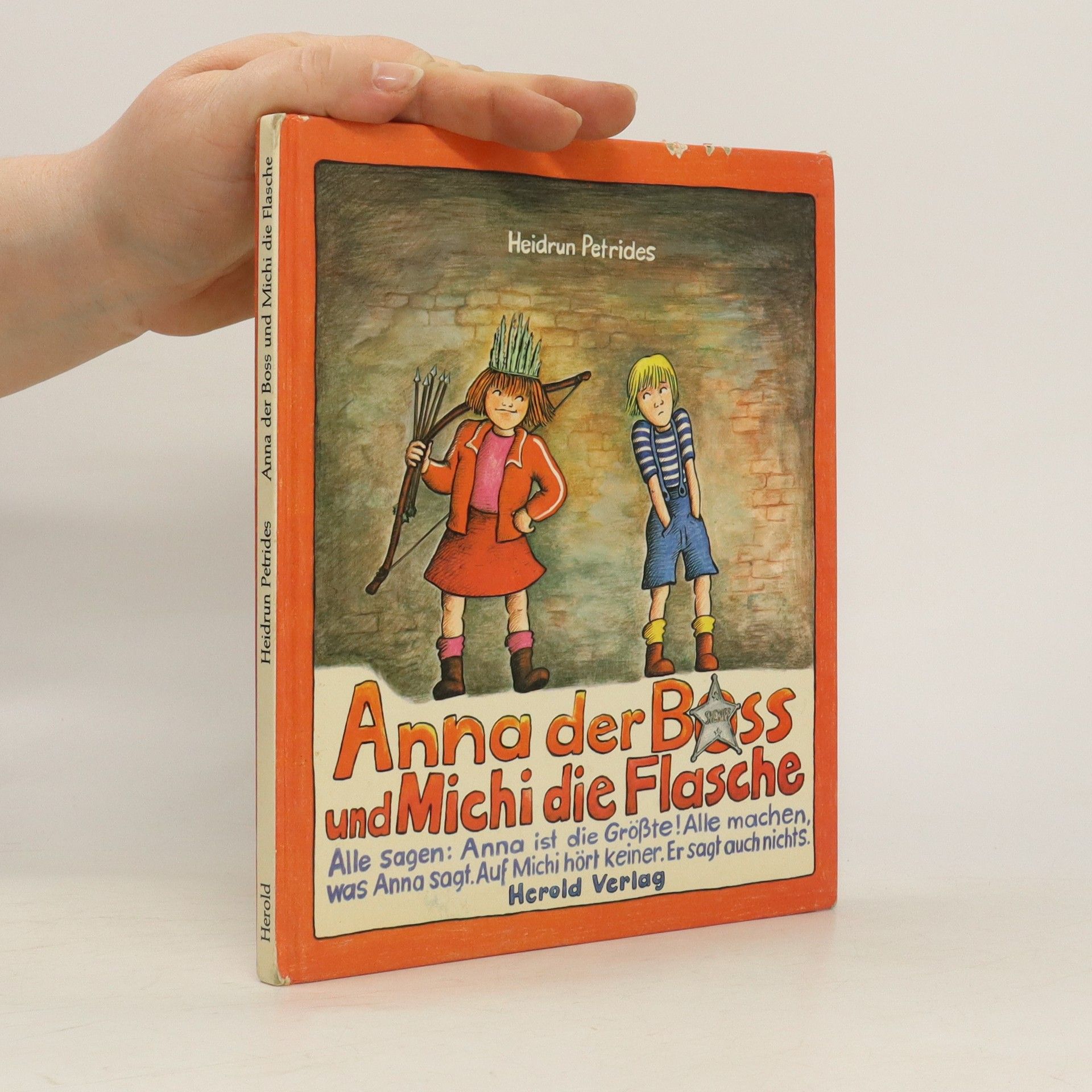 Heidrun Petrides Anna der Boss und Michi die Flasche