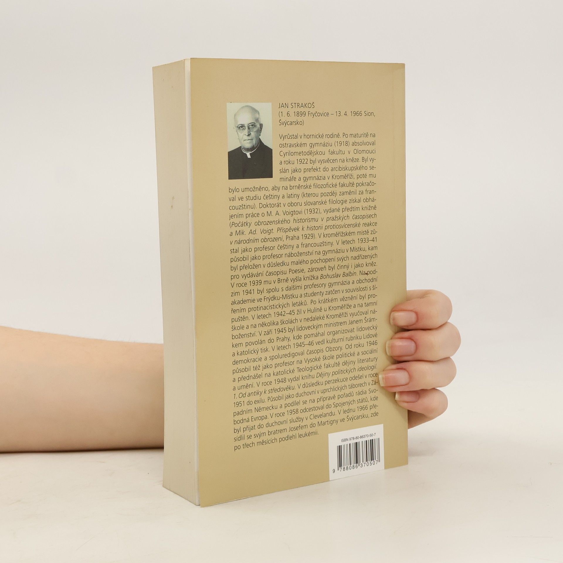 Jan Strakoš O české literatuře, kritice a historii