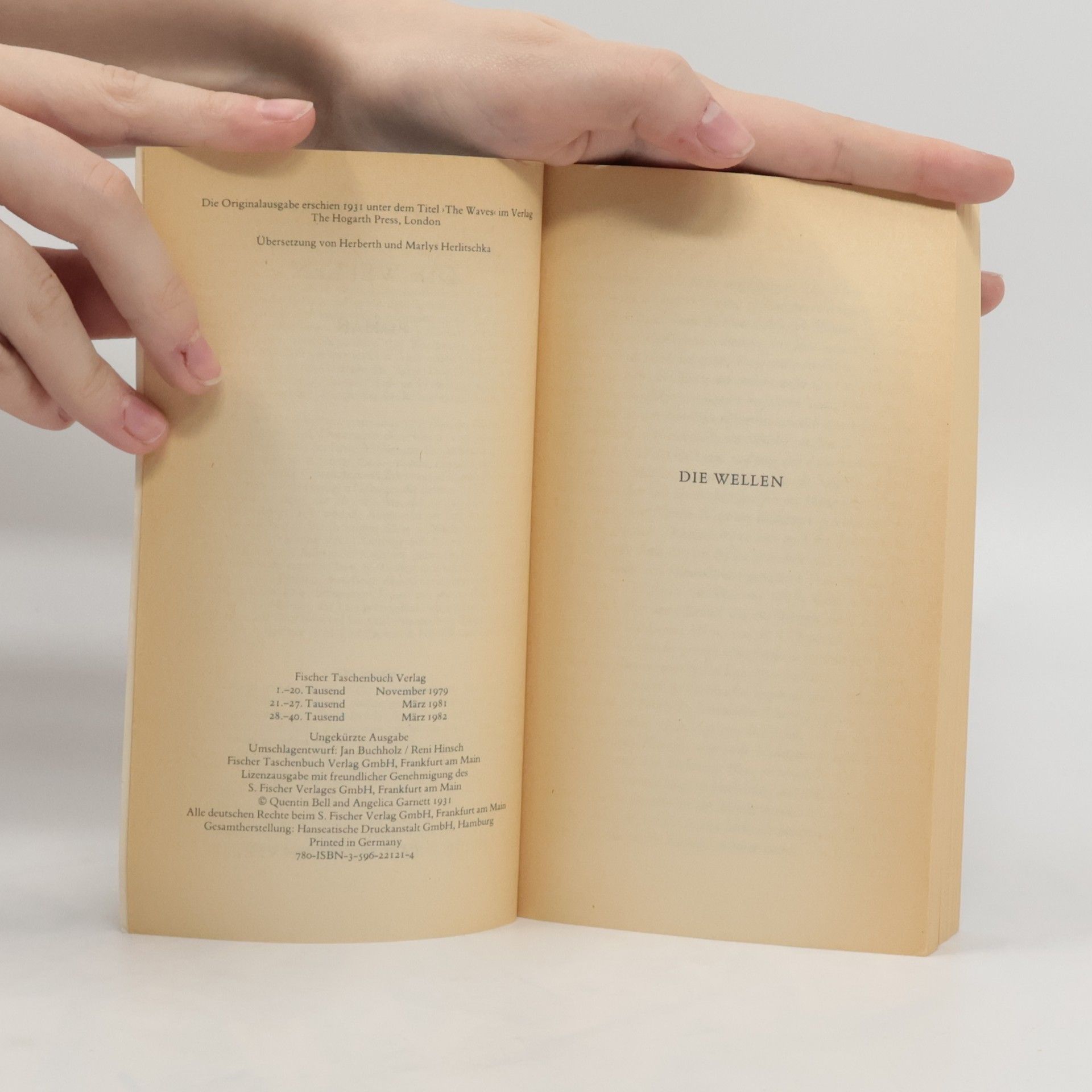 Virginia Woolf Die Wellen