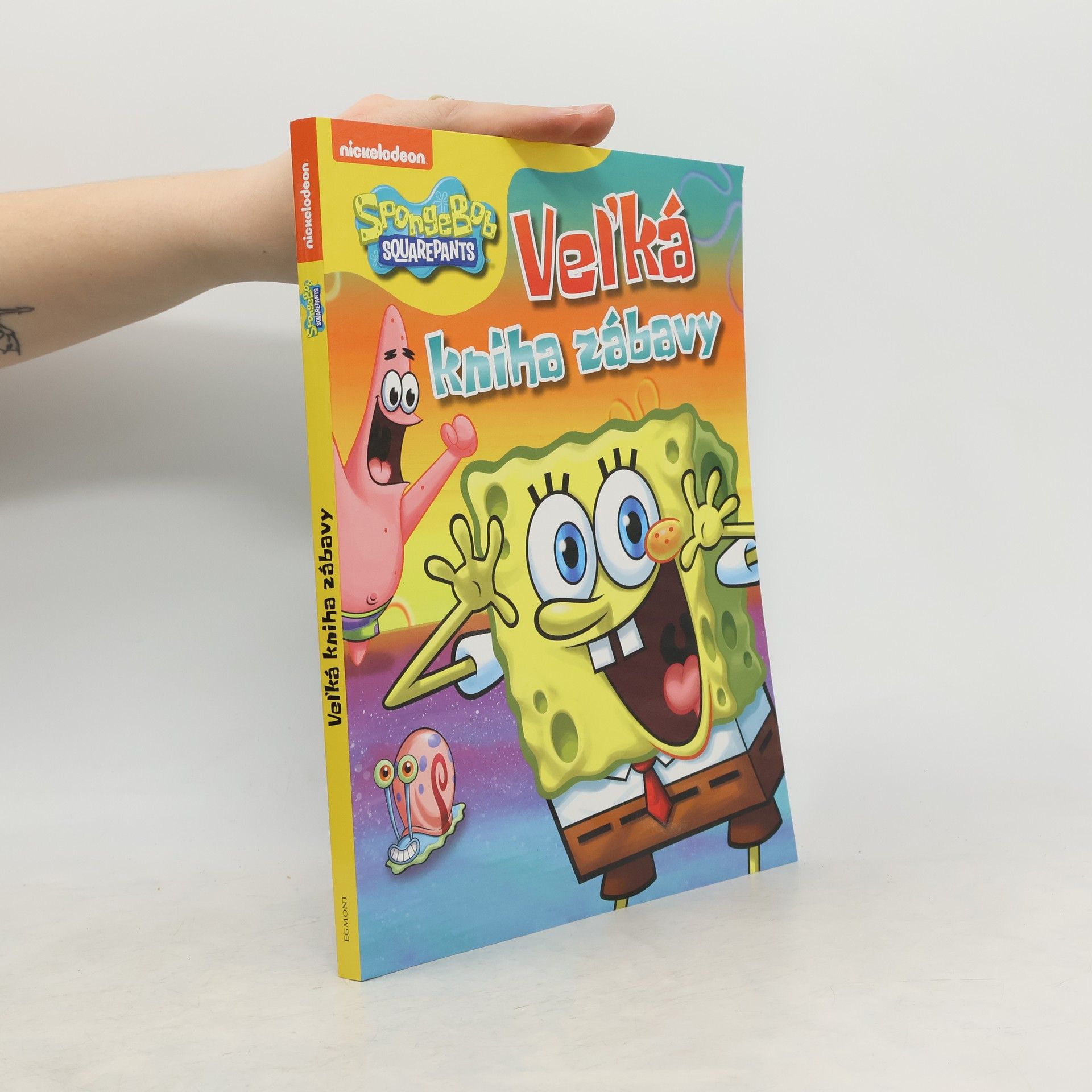 Kolektiv autorů Velká kniha zábavy: SpongeBob