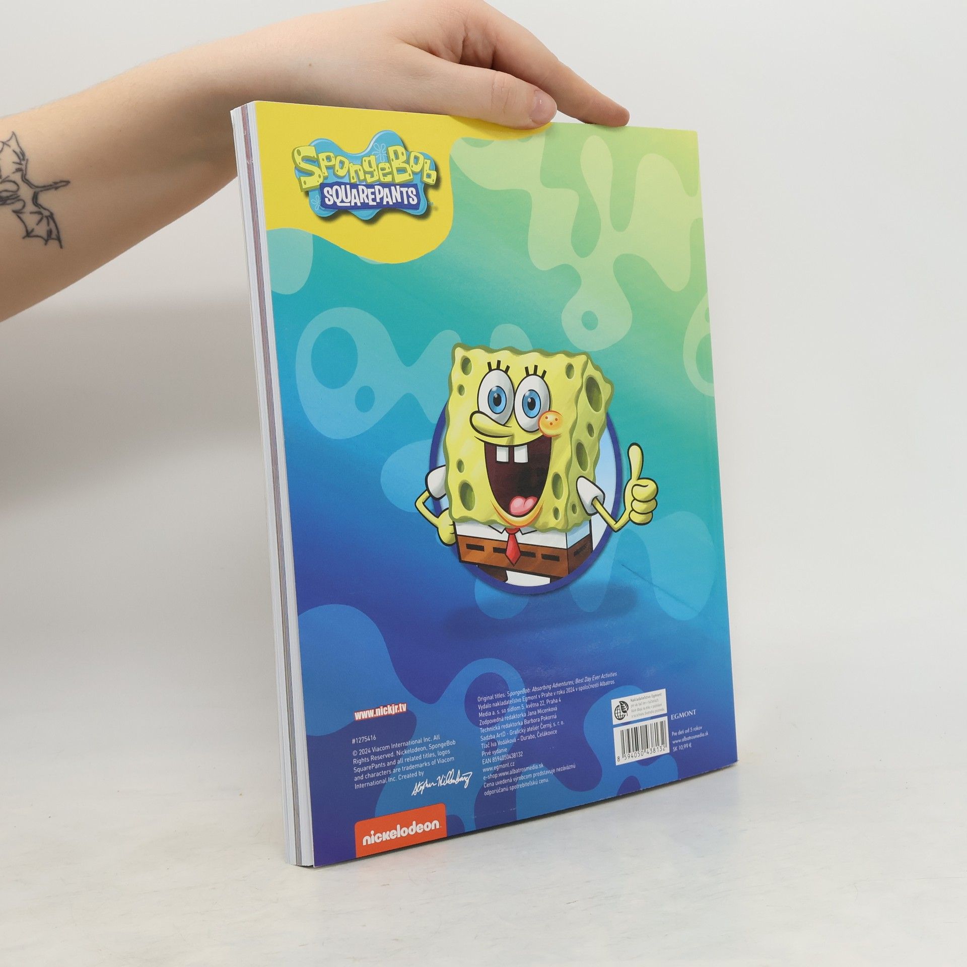 Kolektiv autorů Velká kniha zábavy: SpongeBob