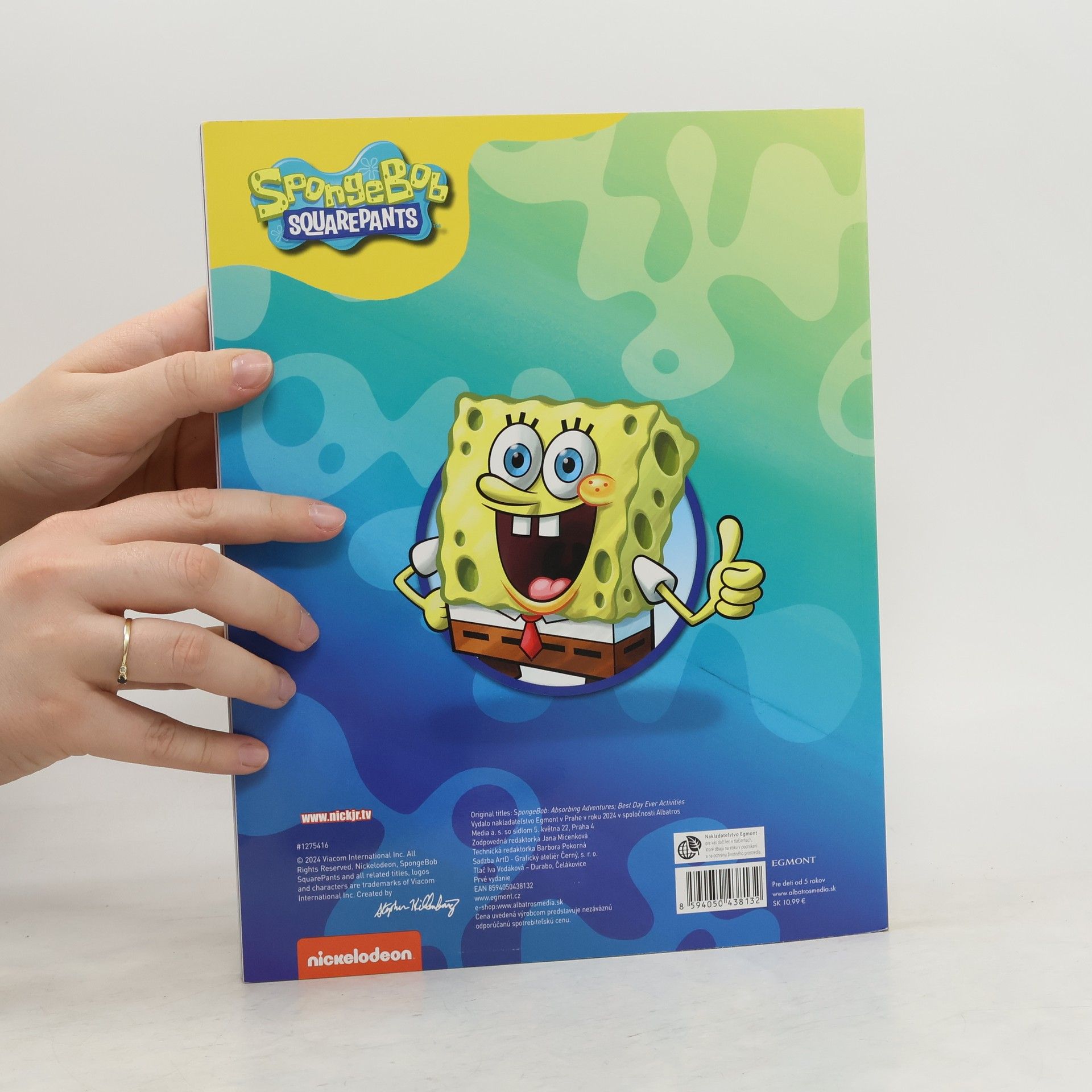 Kolektiv autorů Velká kniha zábavy: SpongeBob