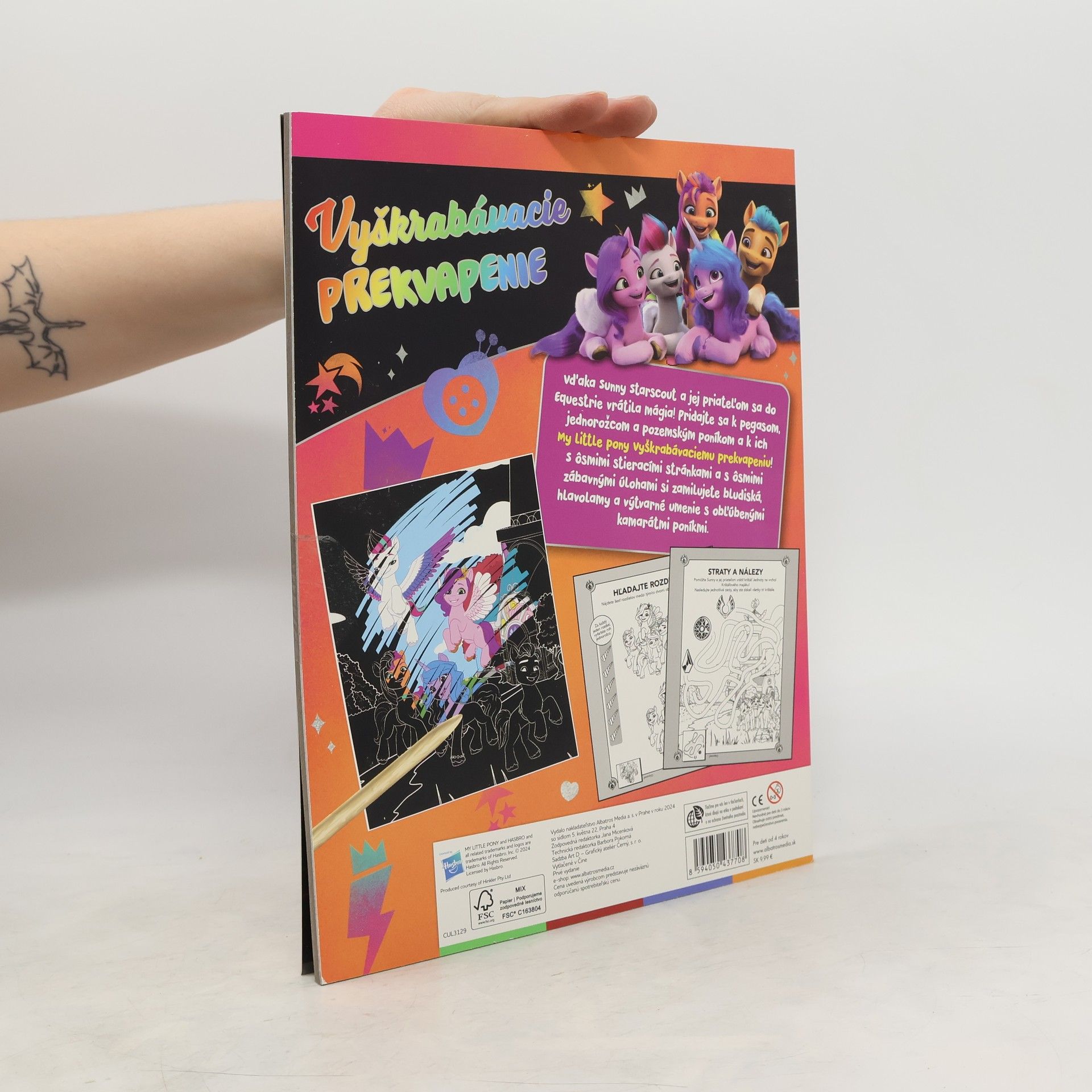 kolektiv My Little Pony. Vyškrabavácie prekvapenie