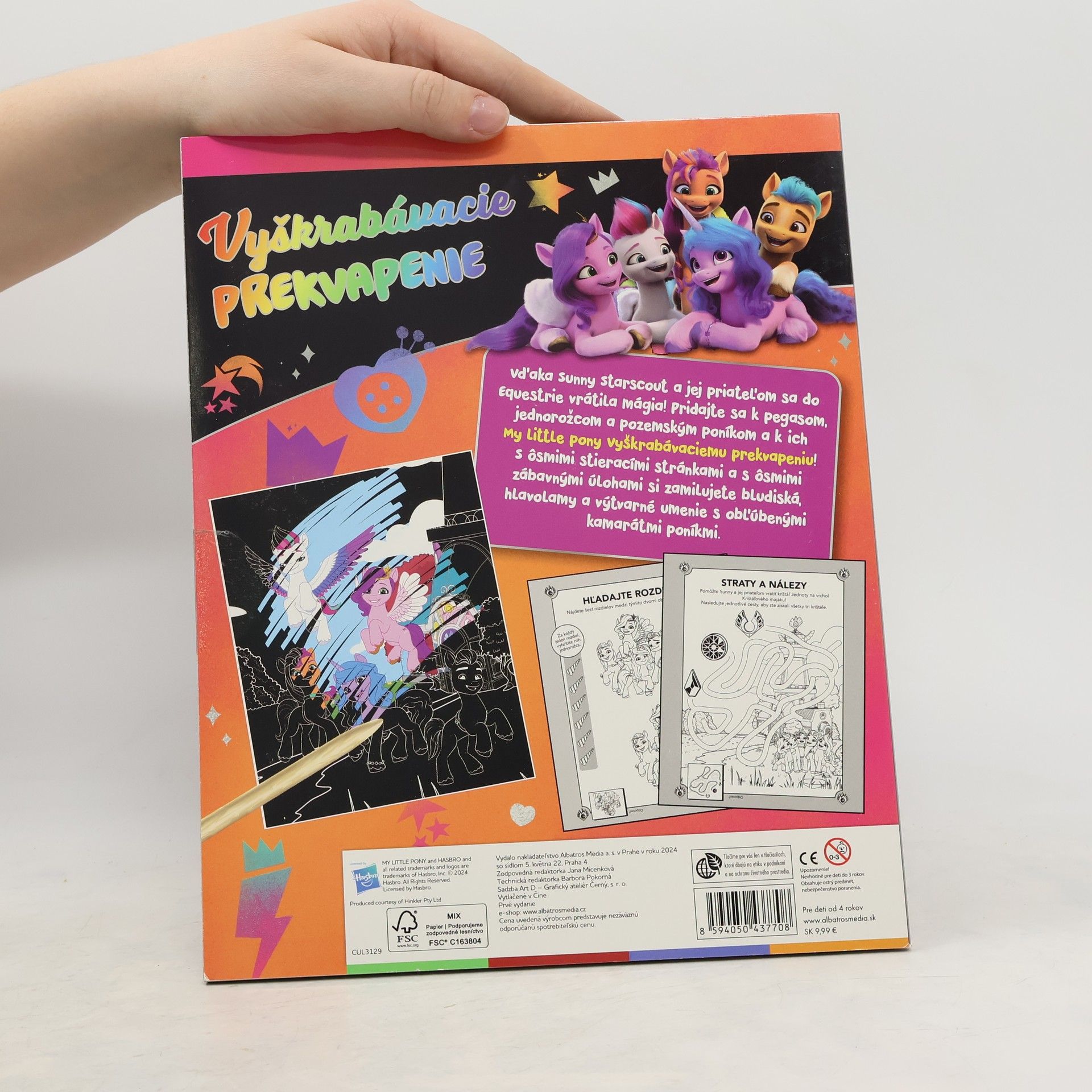 kolektiv My Little Pony. Vyškrabavácie prekvapenie