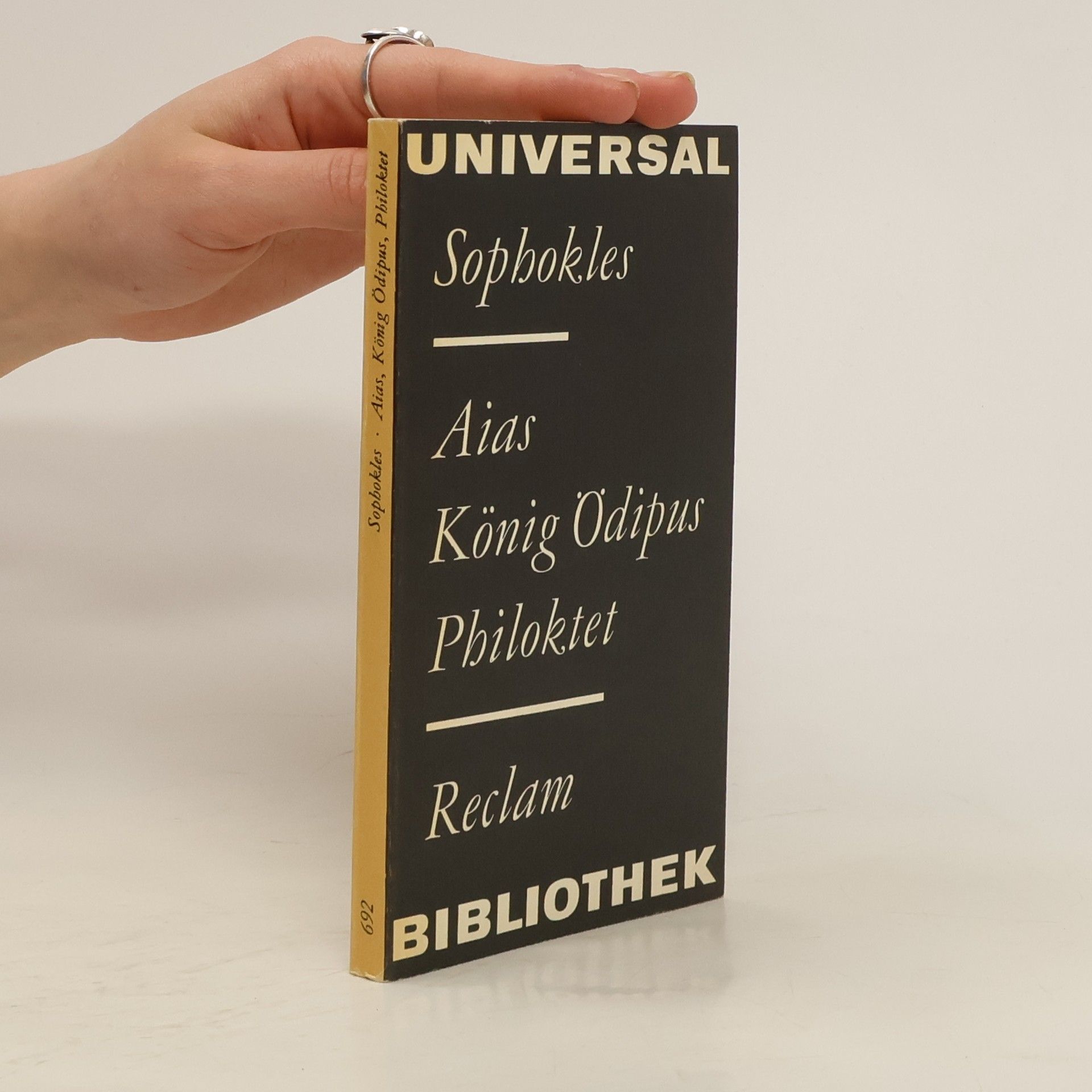 Sofoklés Aias König Ödipus Philoktet