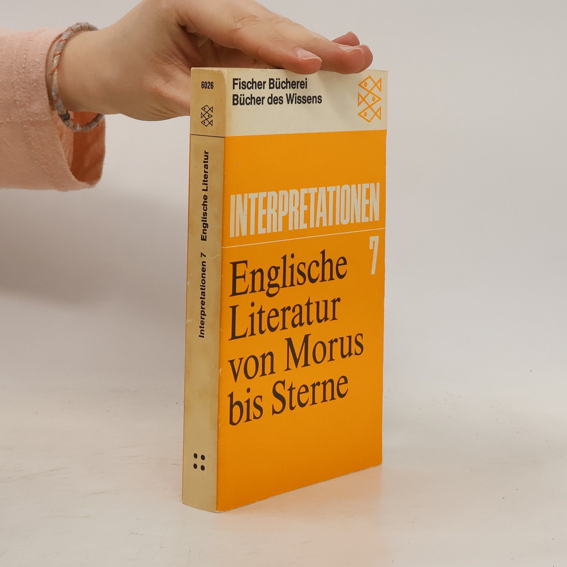 kolektiv Interpretationen, 7. Englische Literatur von Thomas Morus bis Laurence Sterne