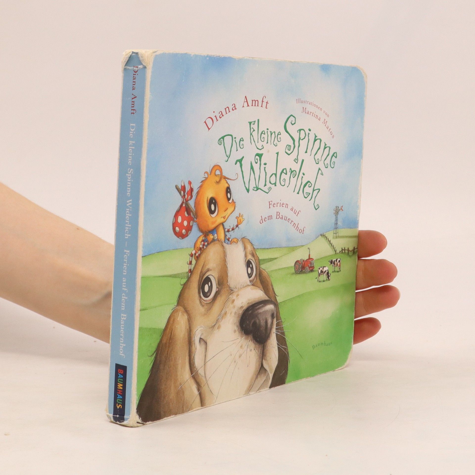 Diana Amft Die kleine Spinne Widerlich - Ferien auf dem Bauernhof Pappbilderbuch