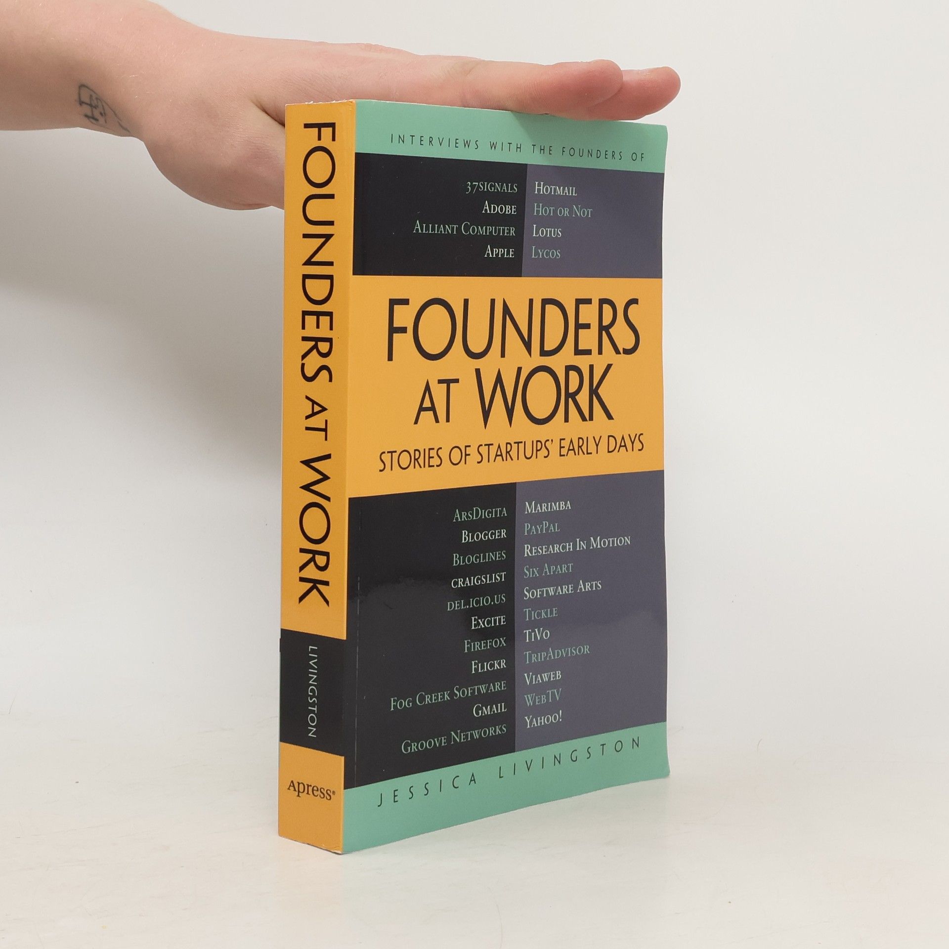 Jessica Livingston Founders at Work. Stories of Startups' Early Days