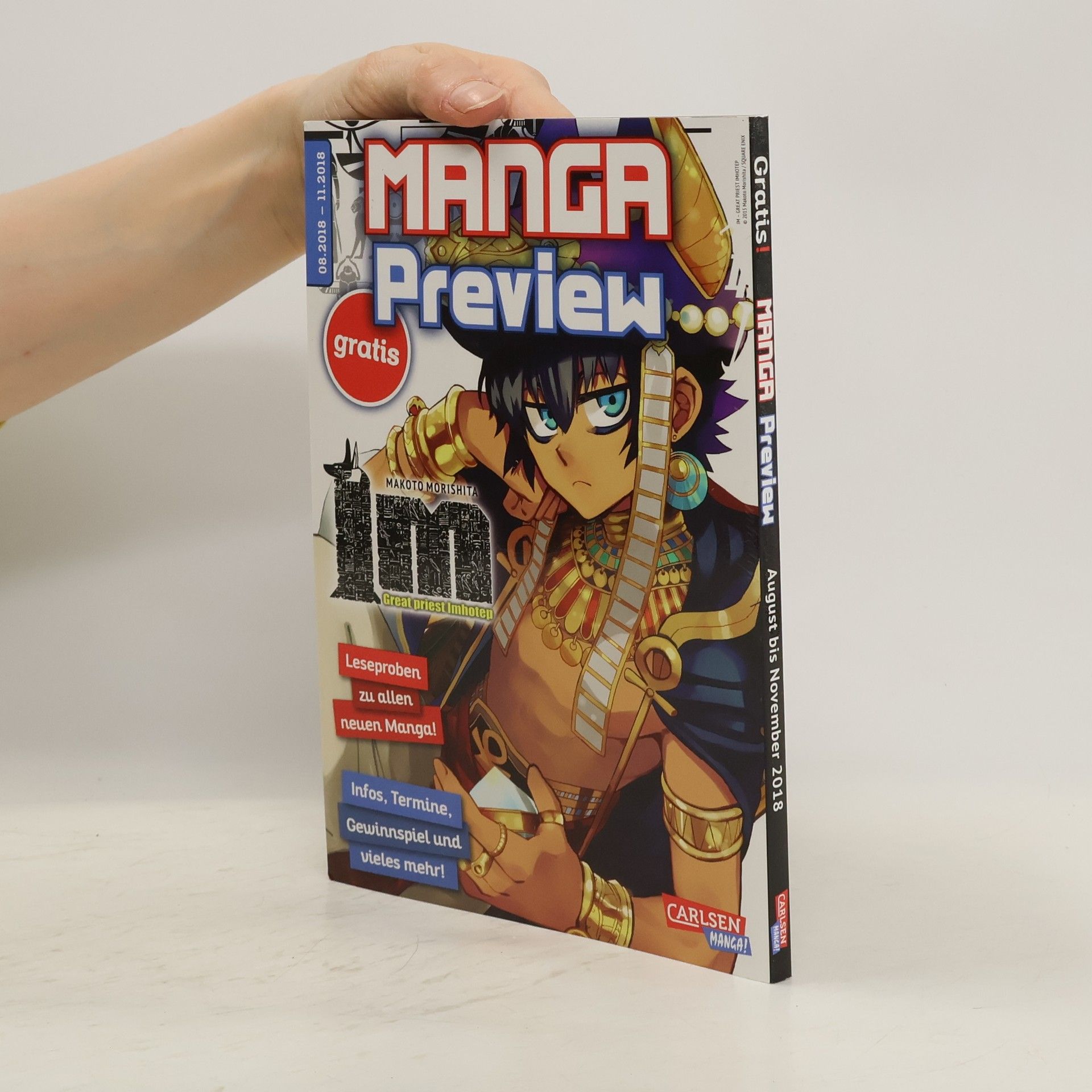 Collectif d'auteurs Manga Preview 08/2018-11/2018