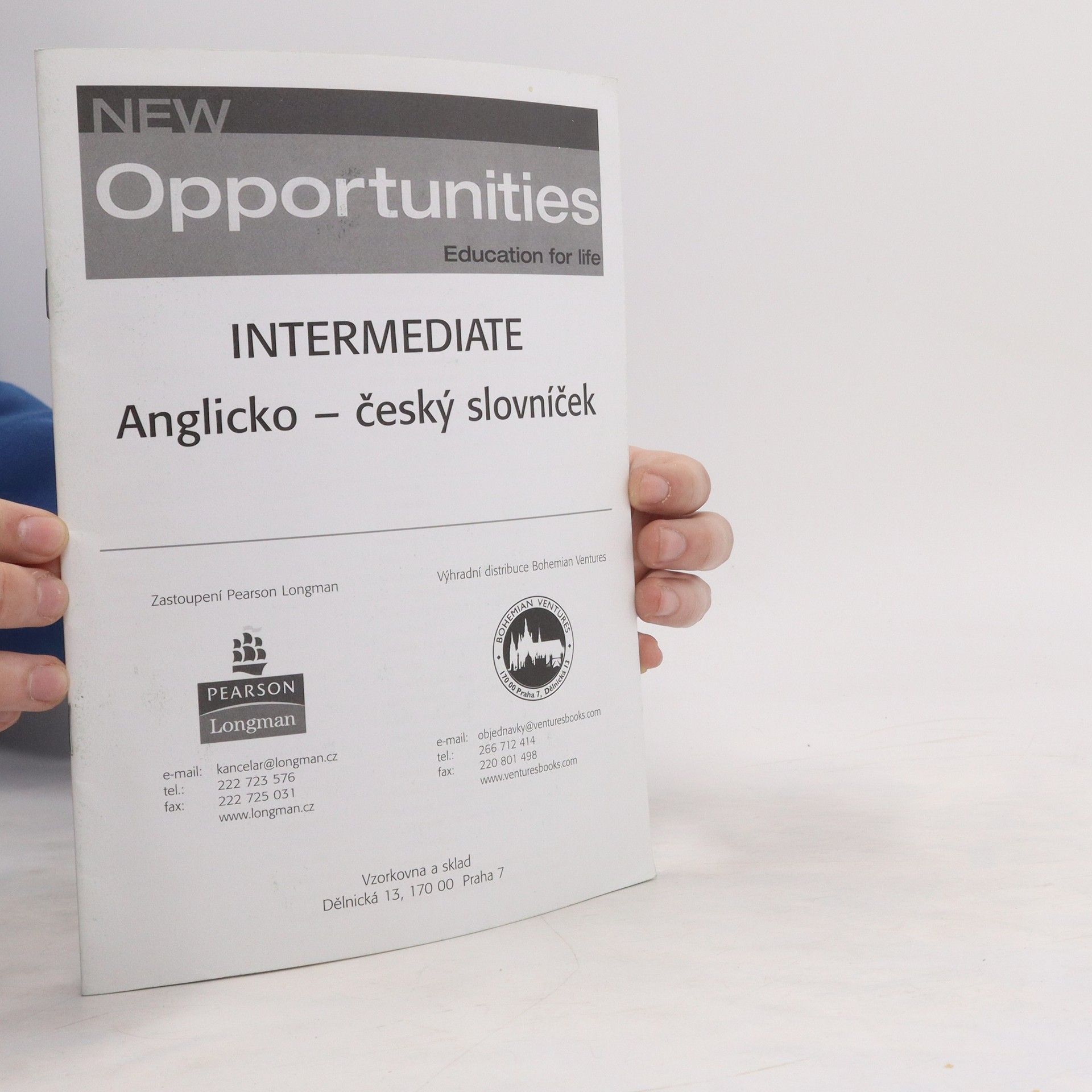 AA.VV. New Opportunities Education for Life. Intermediate. Anglicko - český slovníček