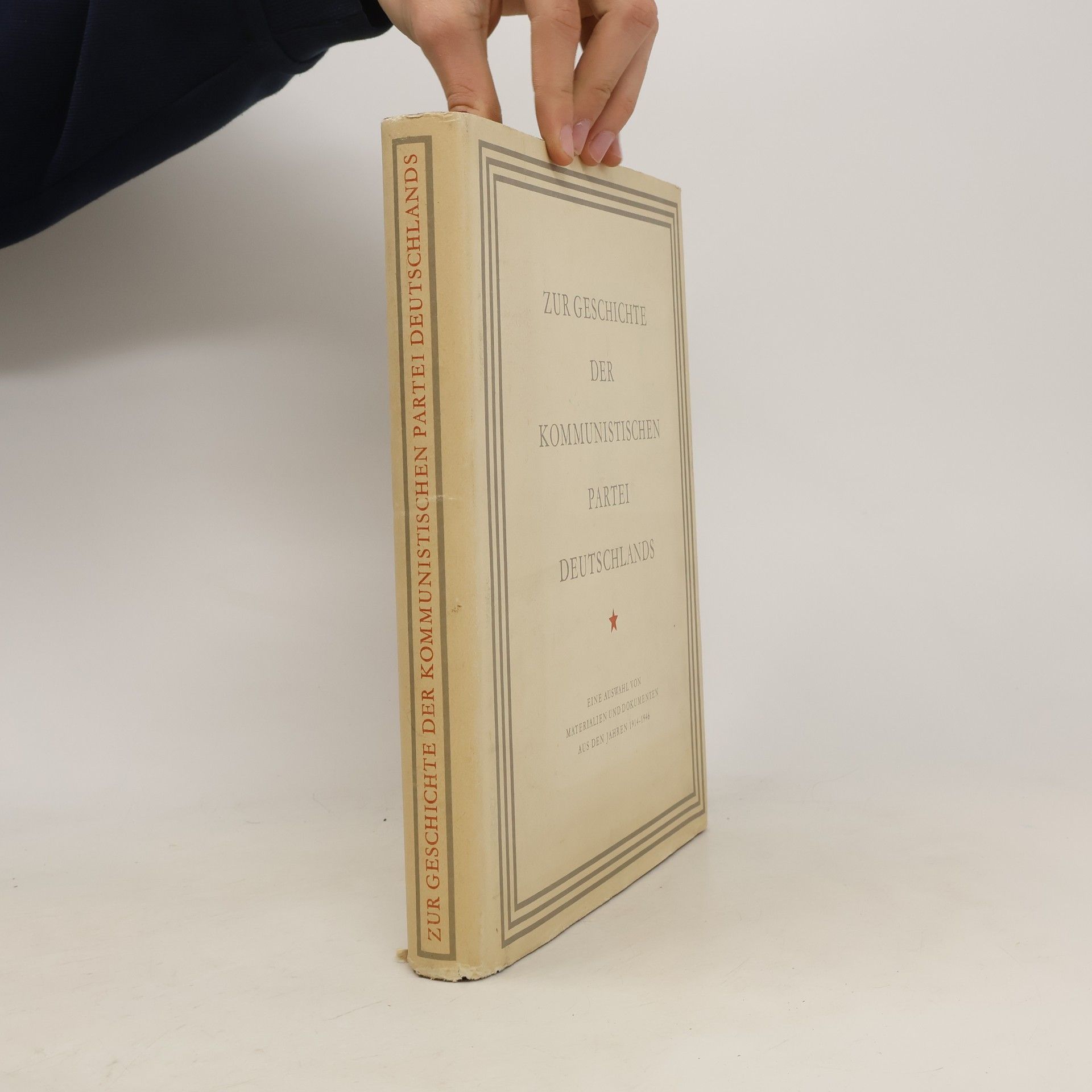Collectif d'auteurs Zur Geschichte der Kommunistischen Partei Deutschlands
