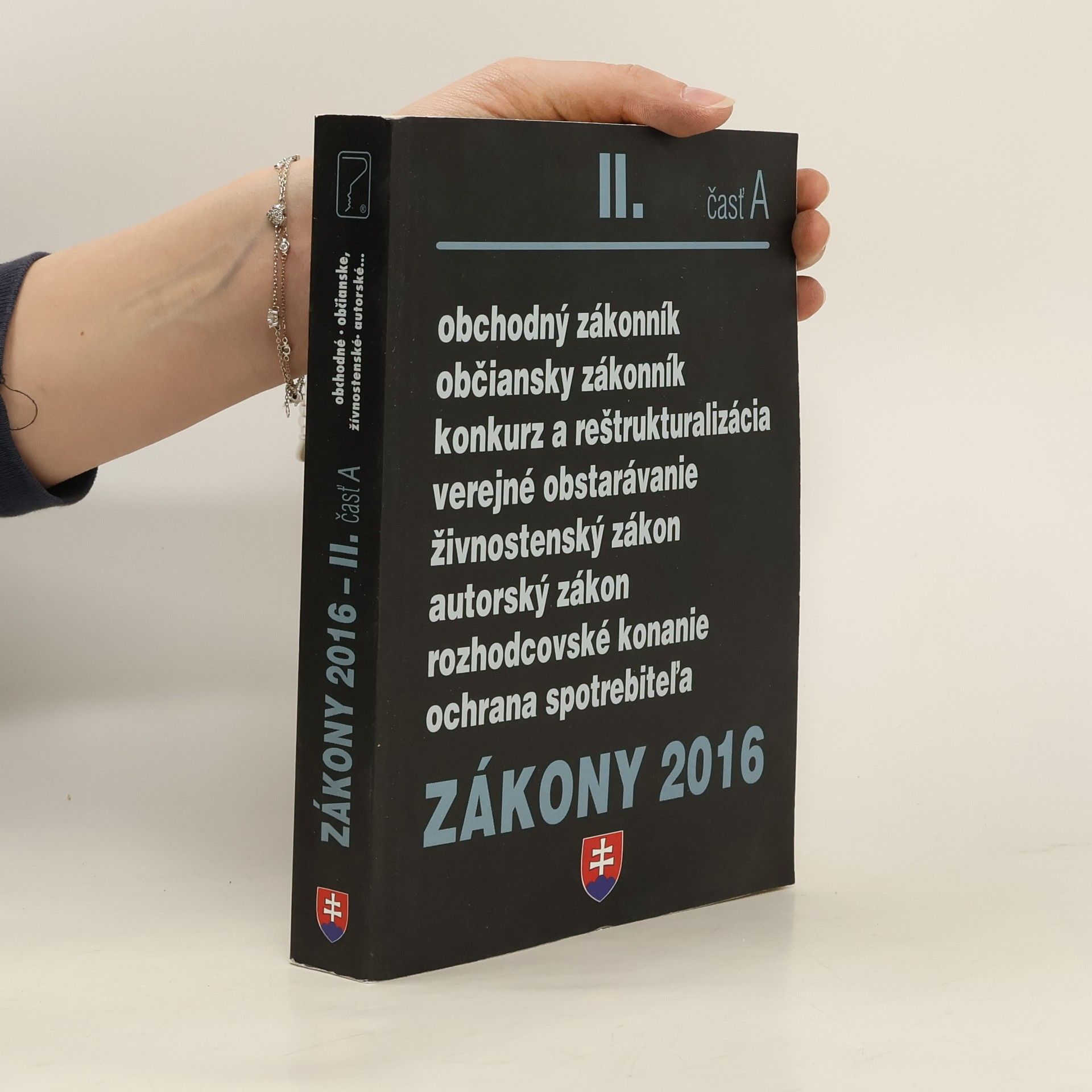 Kolektiv autorů Zákony 2016 - II. časť A