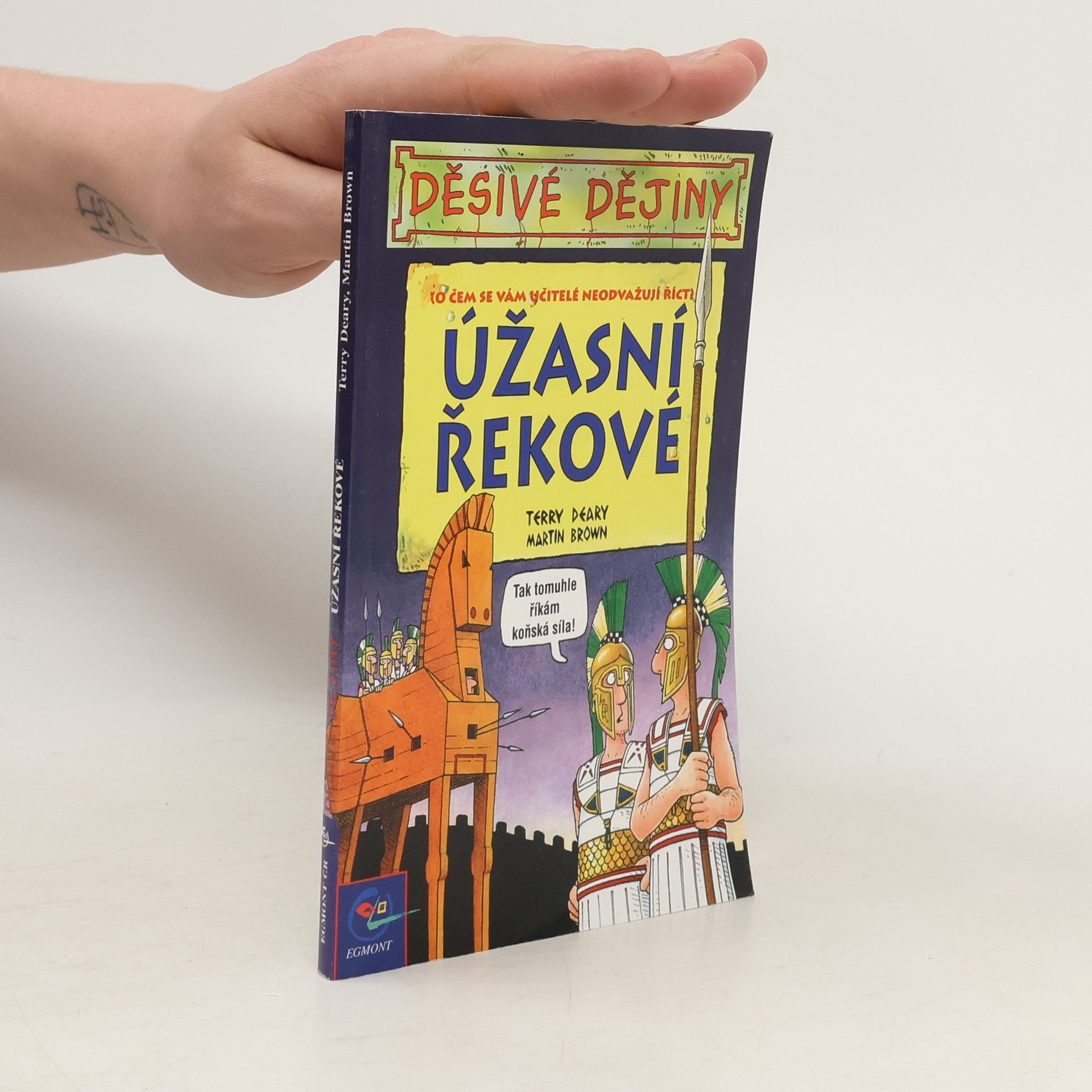 Terry Deary Děsivé dějiny. Úžasní Řekové