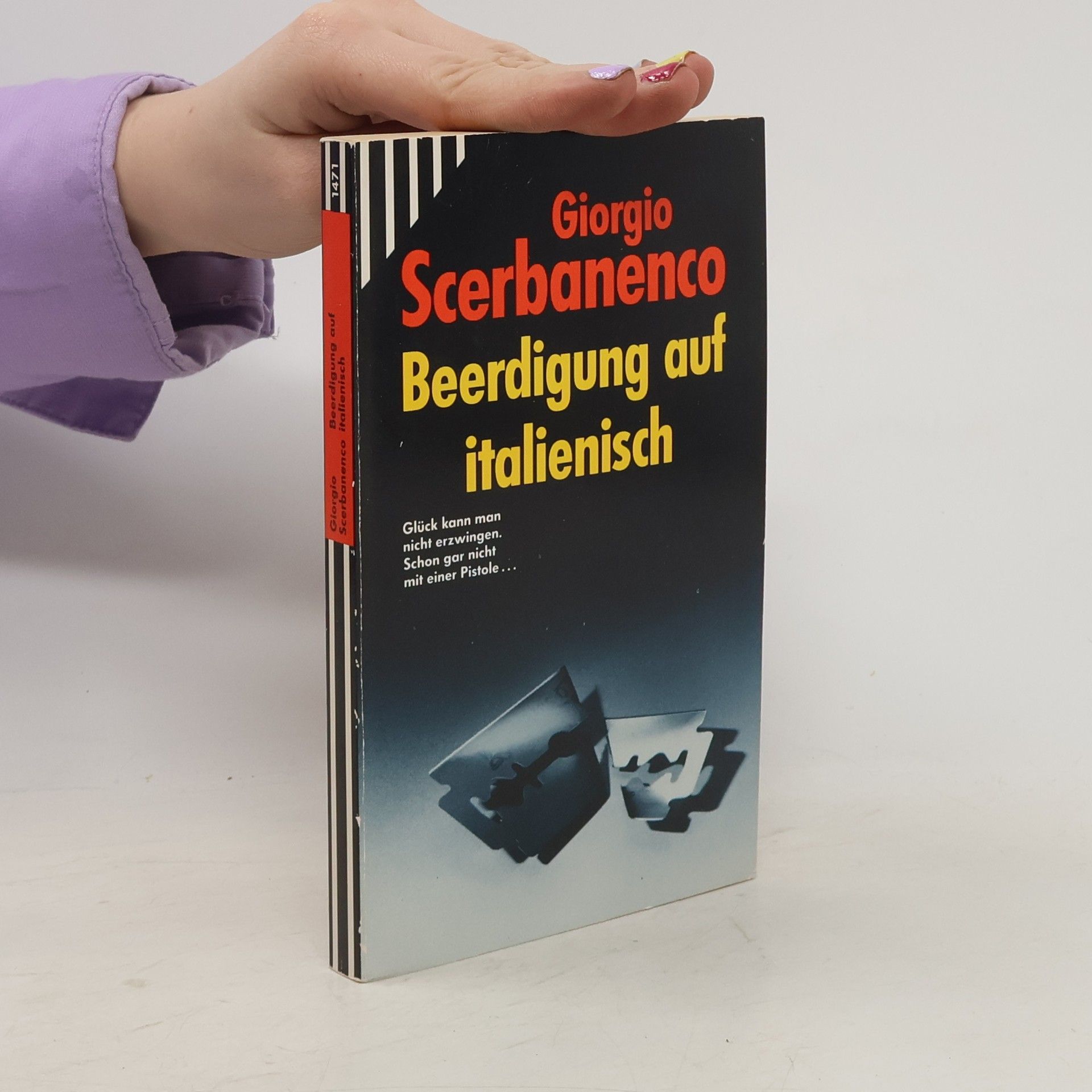Giorgio Scerbanenco Beerdigung auf italienisch. Krimi-Klassiker