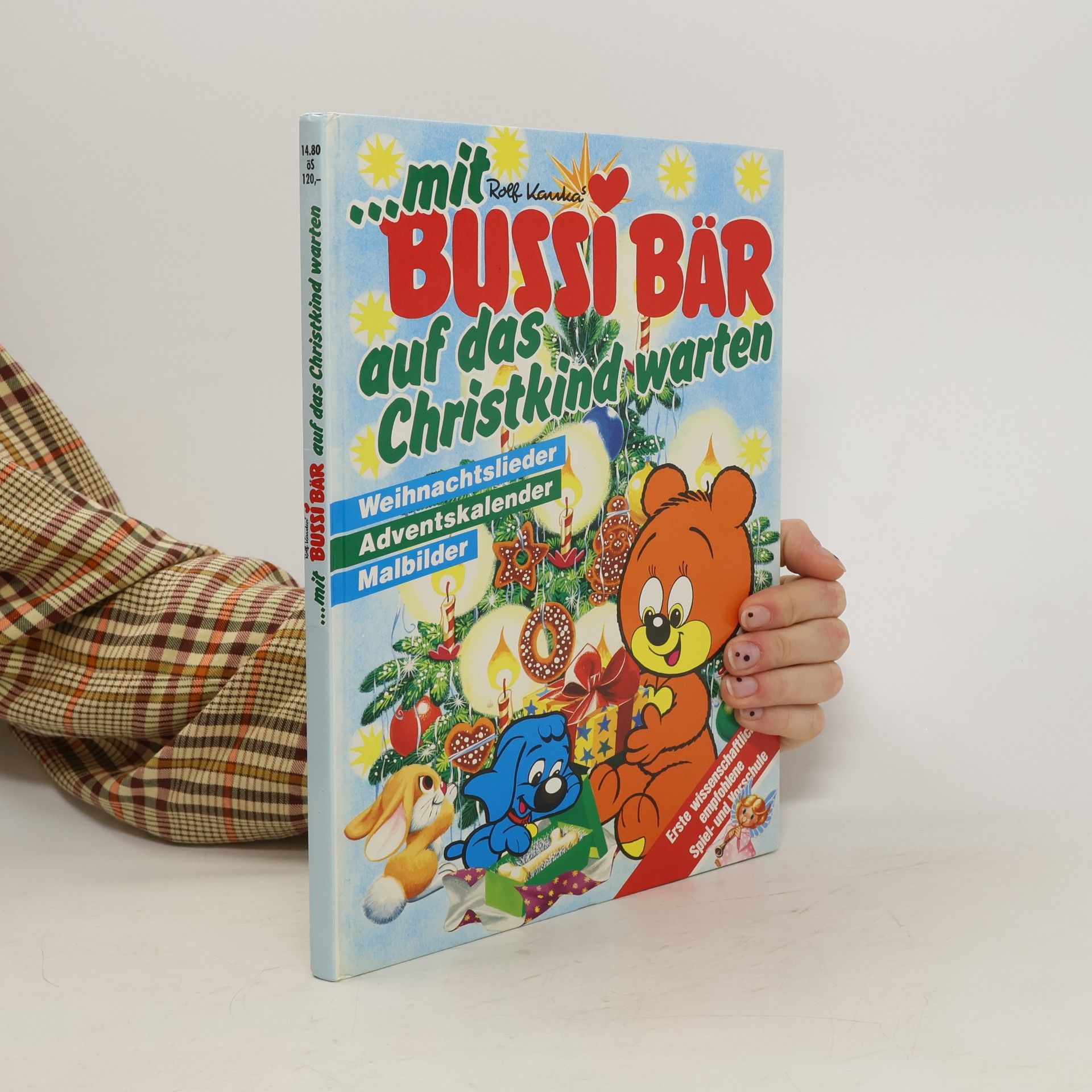 Rolf Kauka Mit Bussi Bär auf das Christkind warten. Weihnachtslieder, Adventskalender, Malbilder