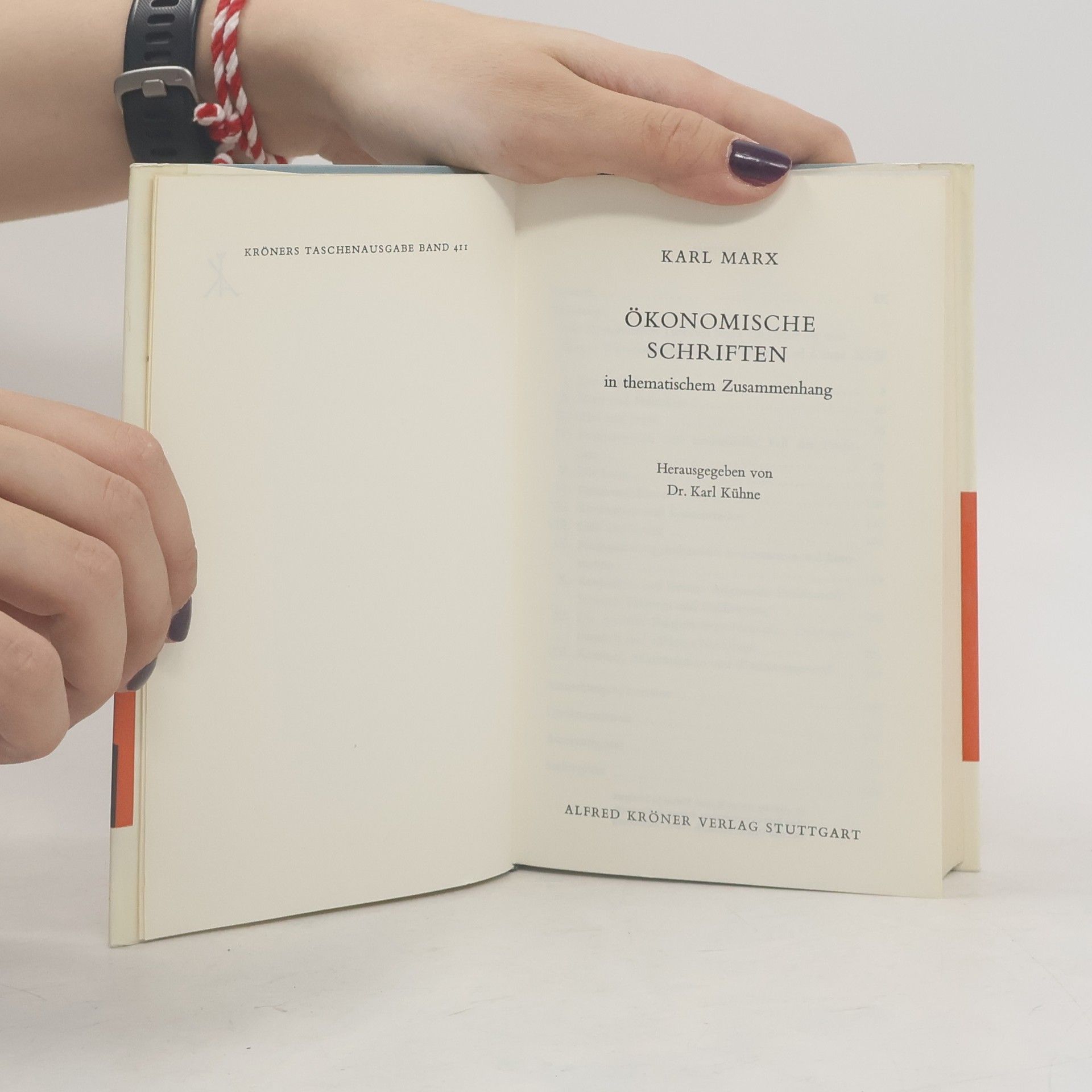 Karl Marx Ökonomische Schriften