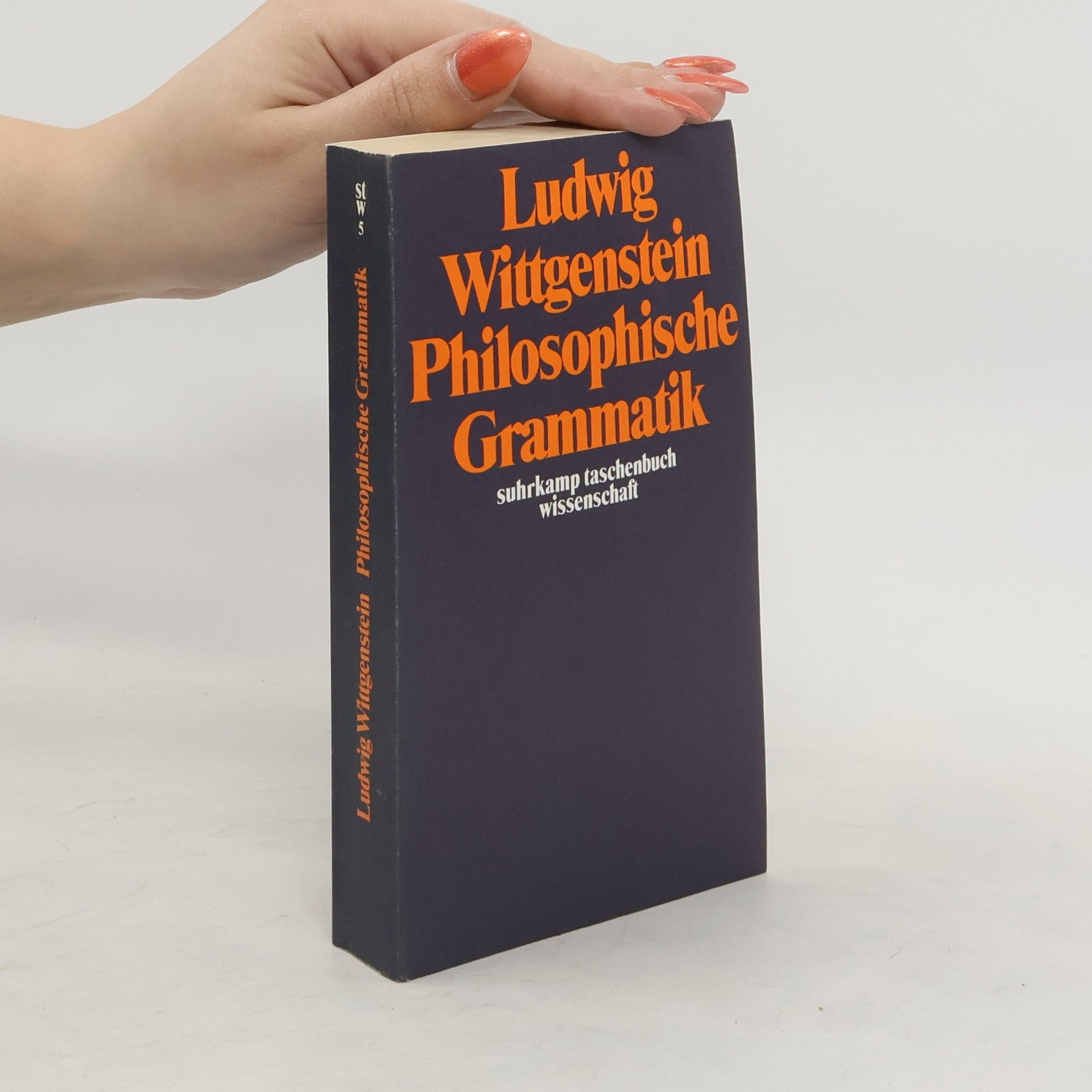 Ludwig Wittgenstein Philosophische Grammatik